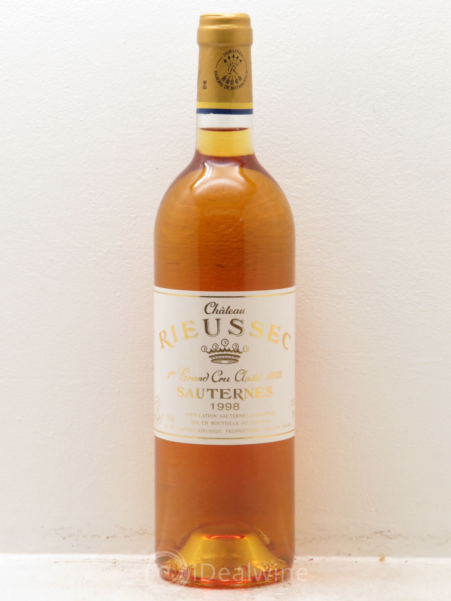 Château Rieussec 1er Grand Cru Classé 1998 - Lotto di 1 bottiglia - 0
