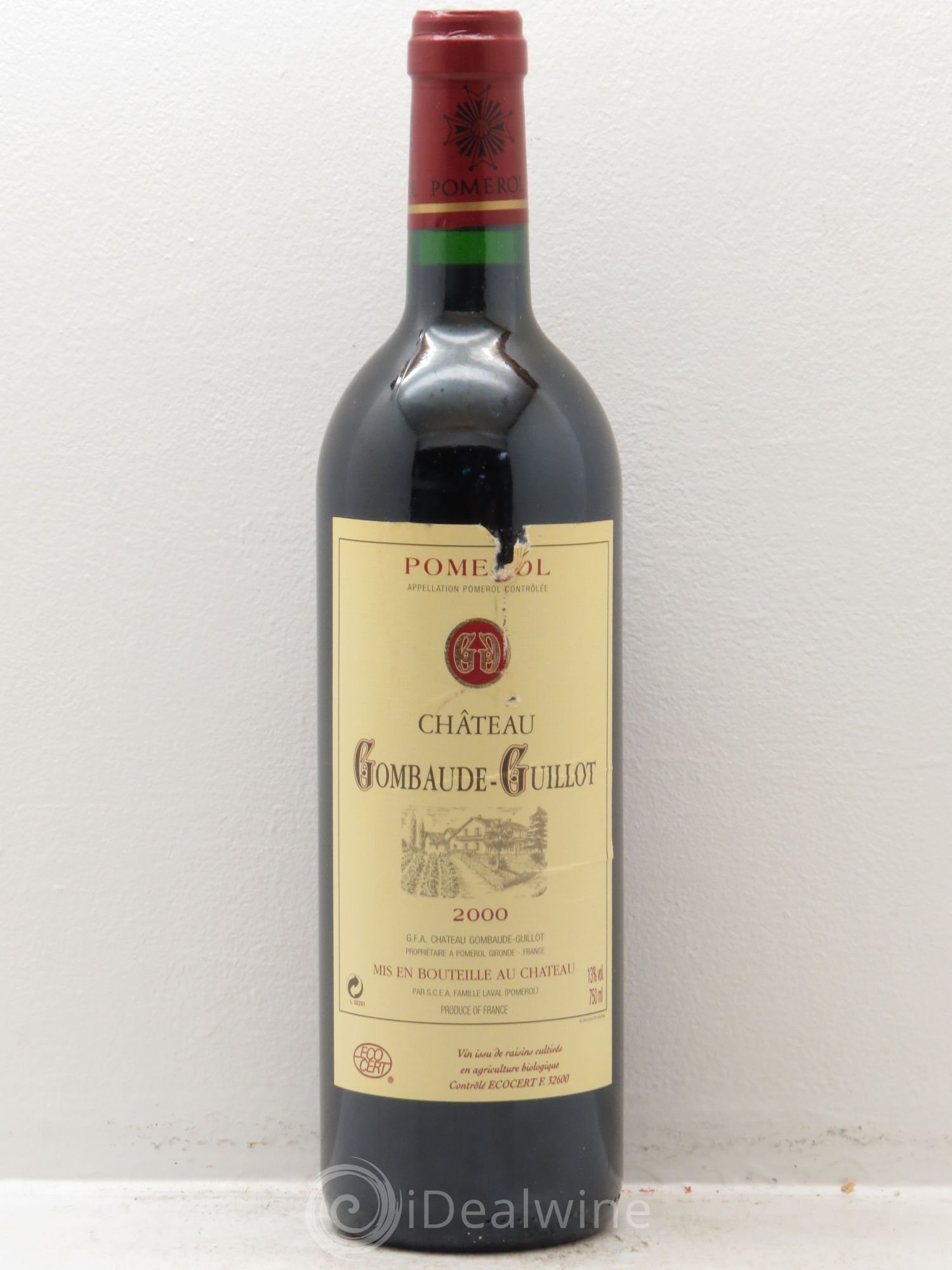 Château Gombaude Guillot 2000 - Lot de 6 bouteilles - 0
