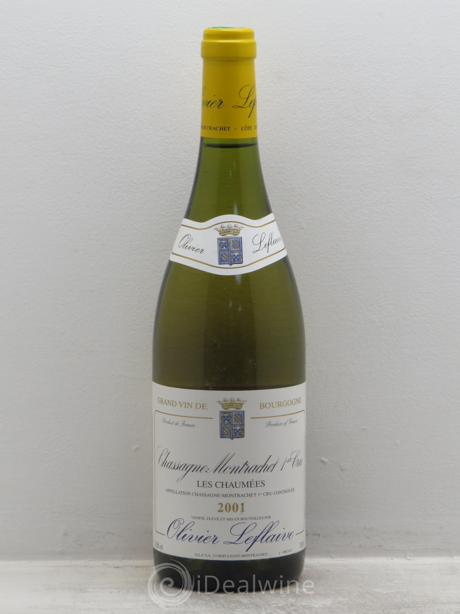 Chassagne-Montrachet 1er Cru 2001 - Lot de 1 bouteille - 0