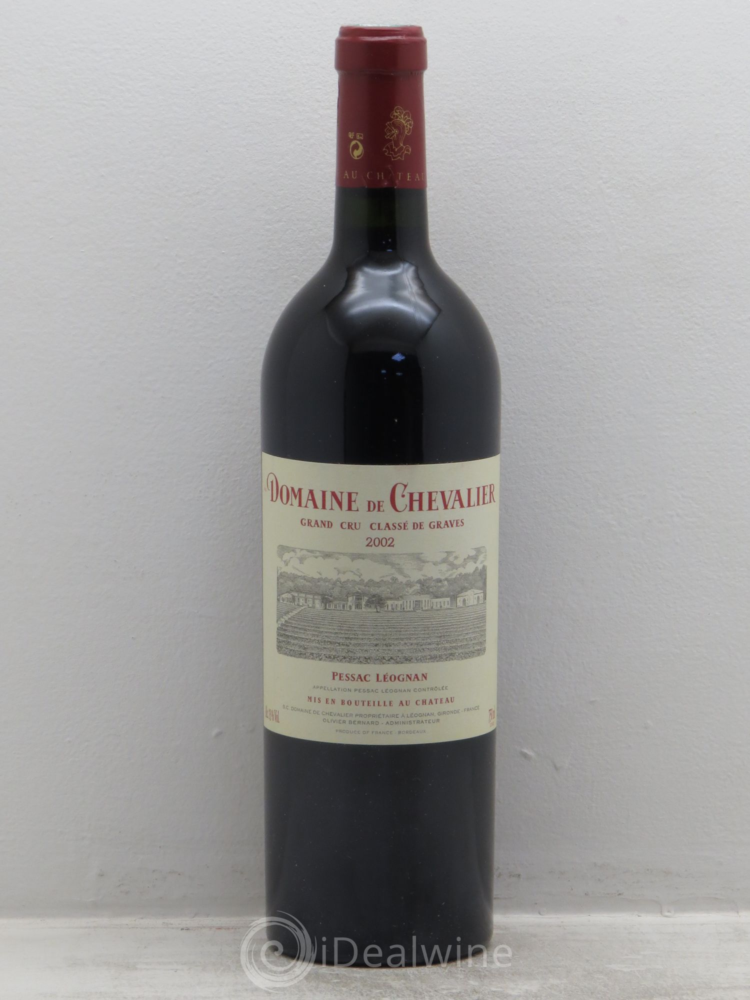 Domaine de Chevalier Cru Classé de Graves 2002 - Lot de 1 bouteille - 0