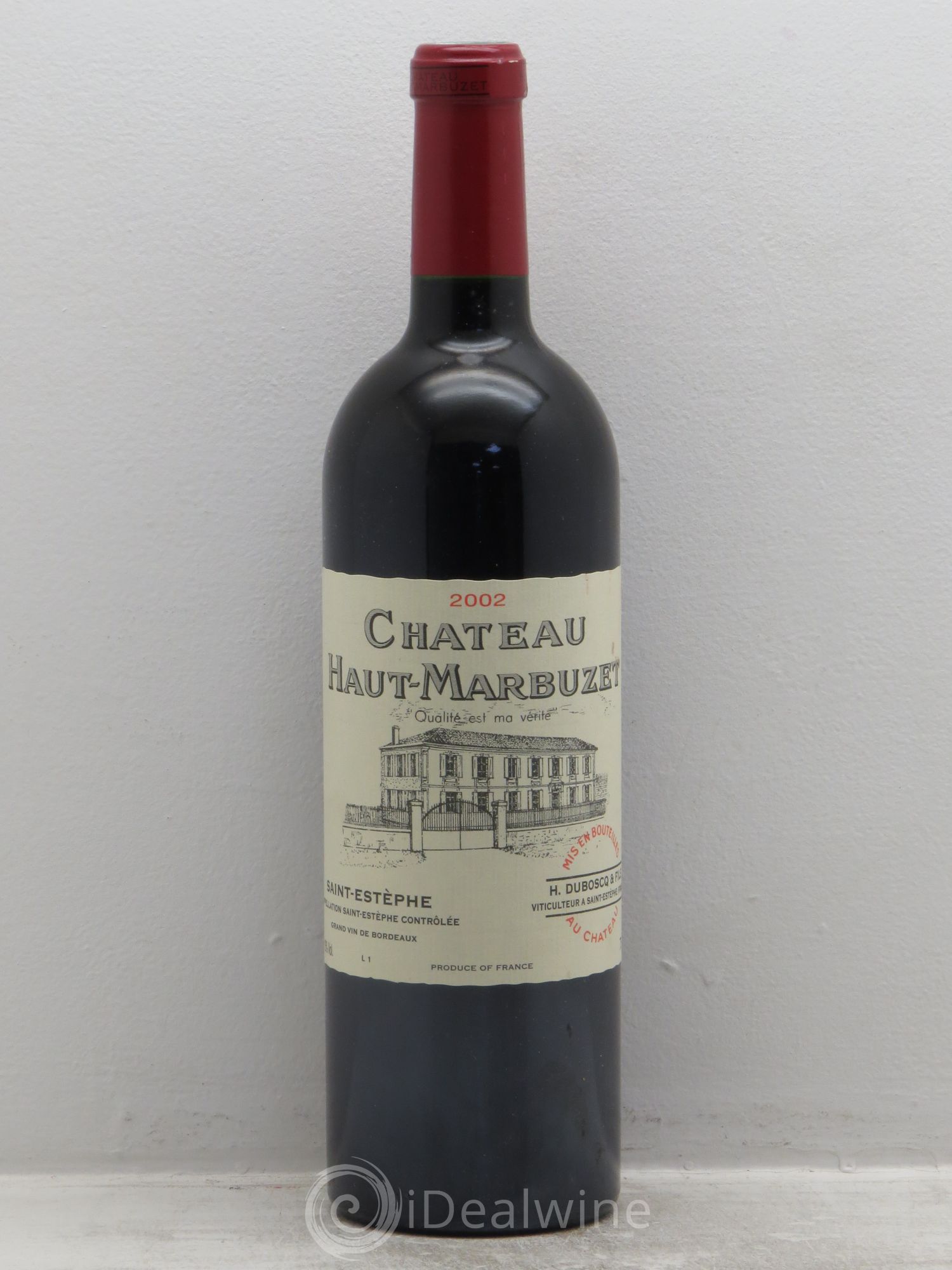 Château Haut Marbuzet 2002 - Lot de 6 bouteilles - 0