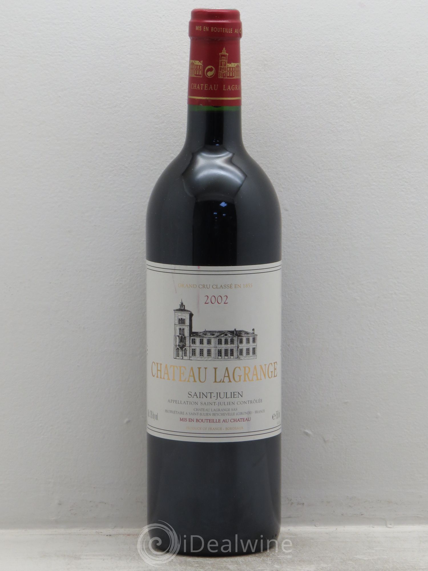 Château Lagrange 3ème Grand Cru Classé 2002 - Lot de 6 bouteilles - 0