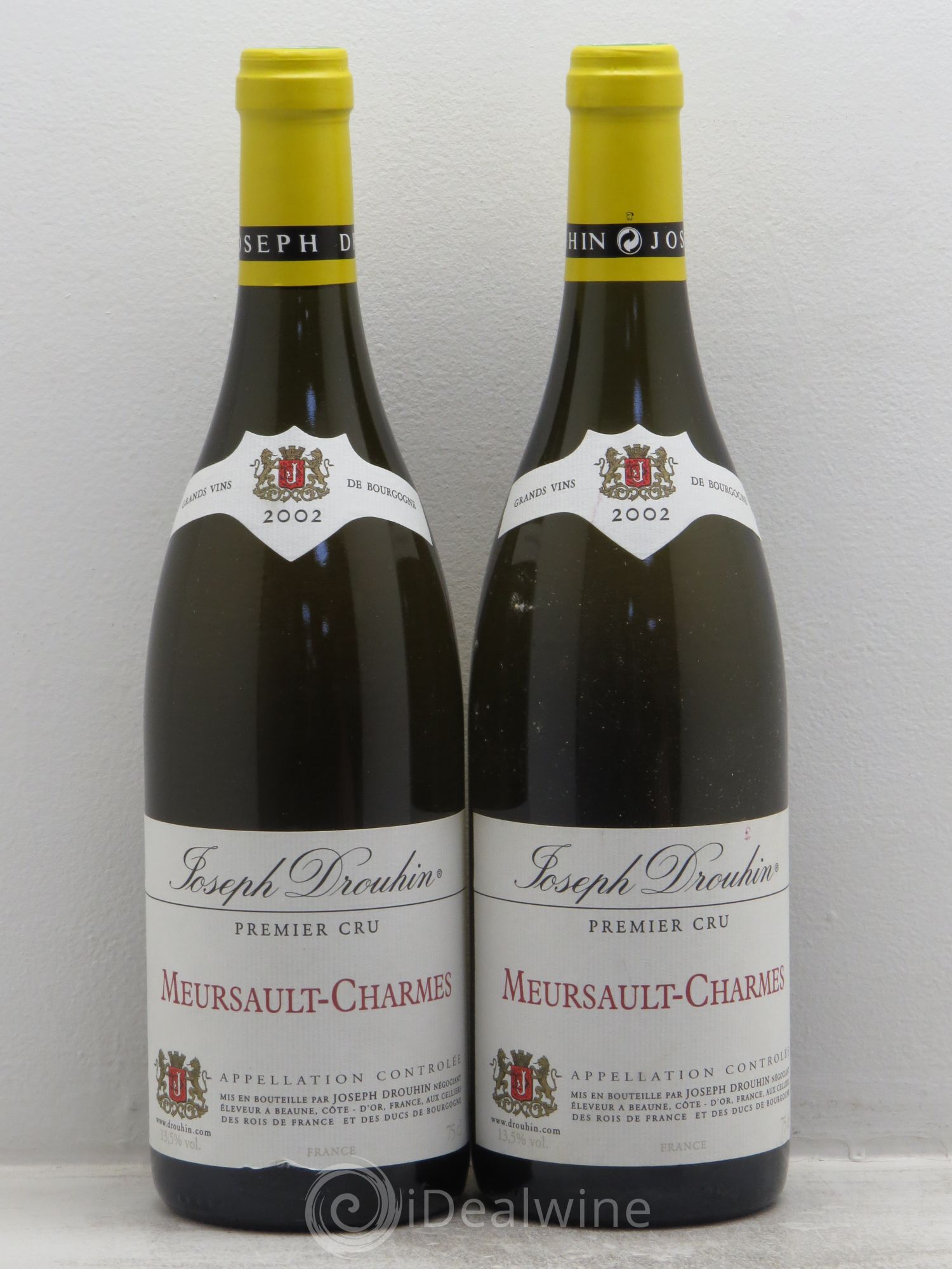 Meursault 1er Cru 2002 - Lot de 2 bouteilles - 0