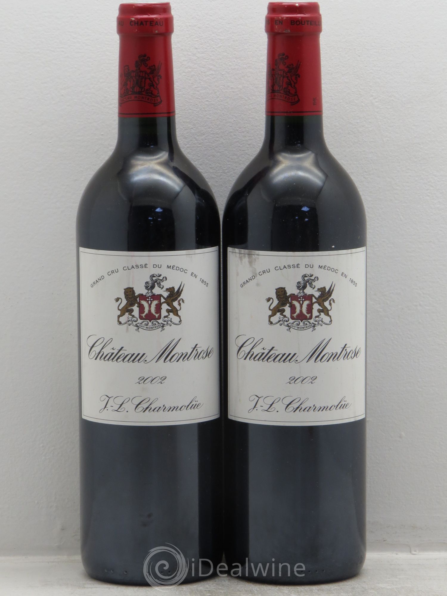 Château Montrose 2ème Grand Cru Classé 2002 - Lot de 2 bouteilles - 0