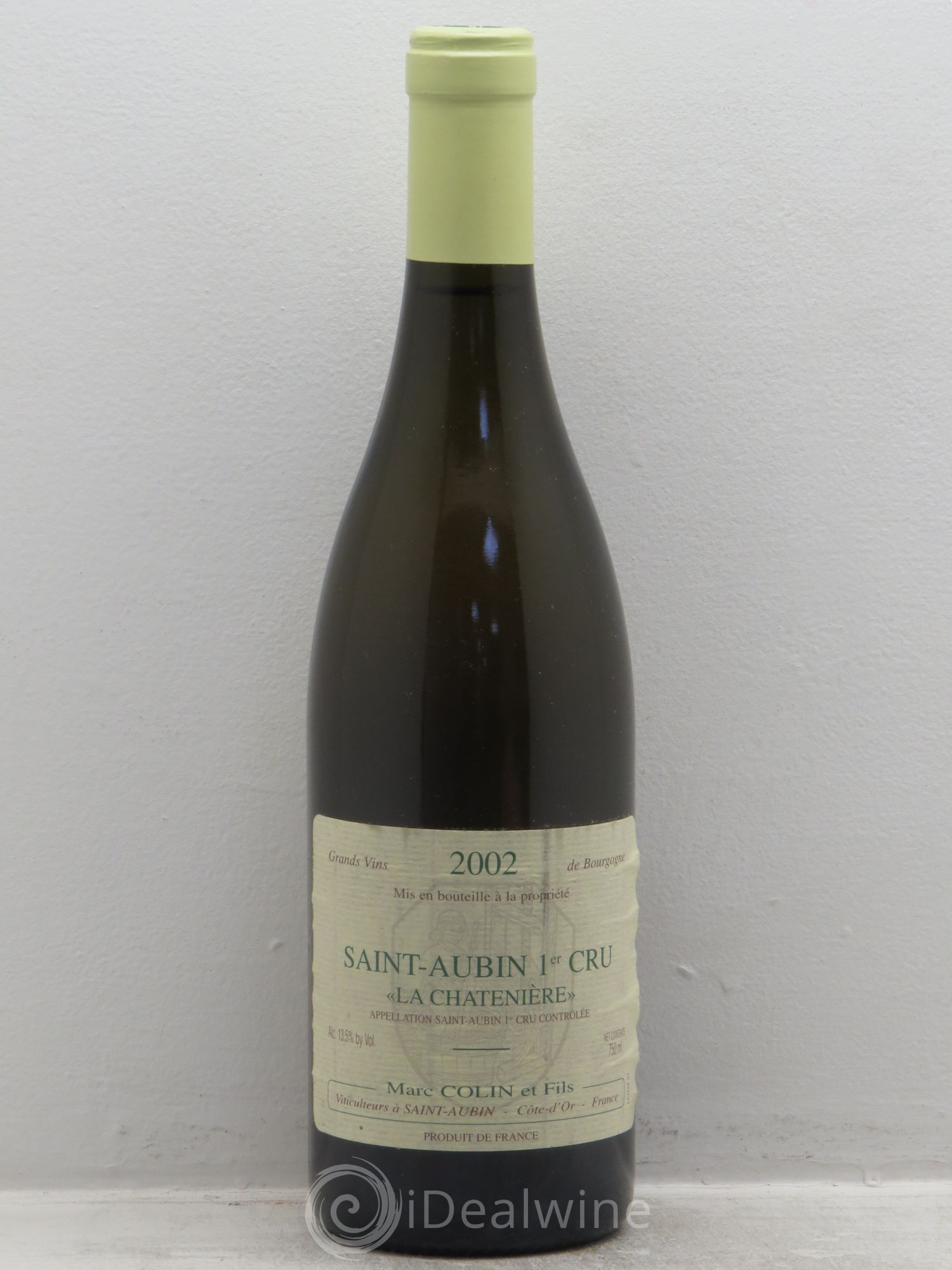 Saint-Aubin 1er Cru La Chatenière Marc Colin & Fils 2002 - Lot de 1 bouteille - 0