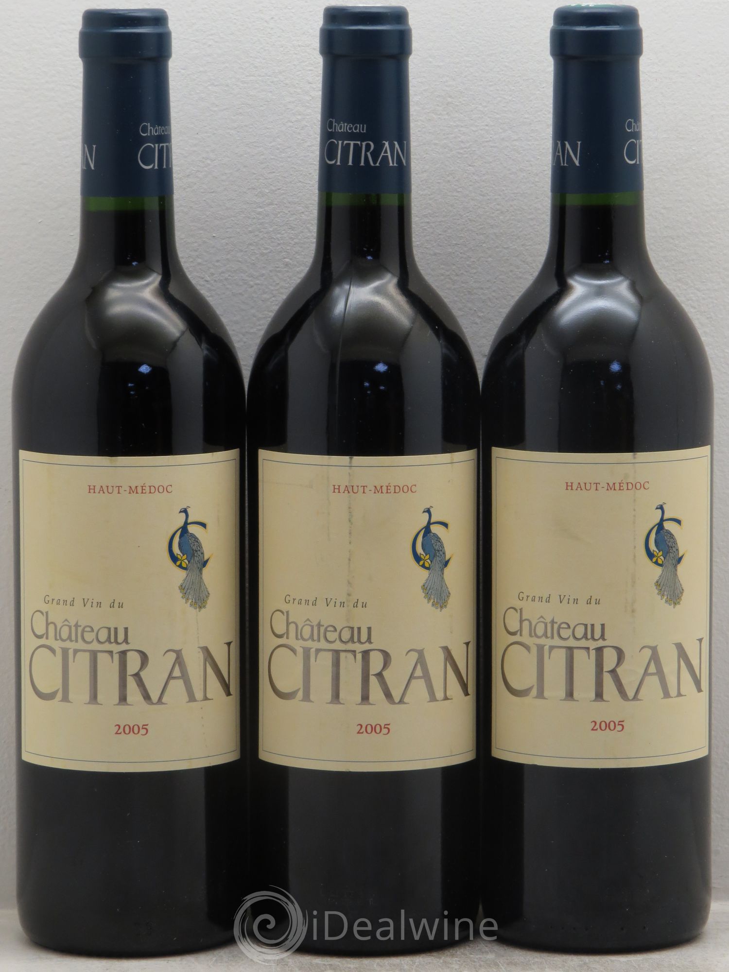 Château Citran Cru Bourgeois 2005 - Lot de 3 bouteilles - 0