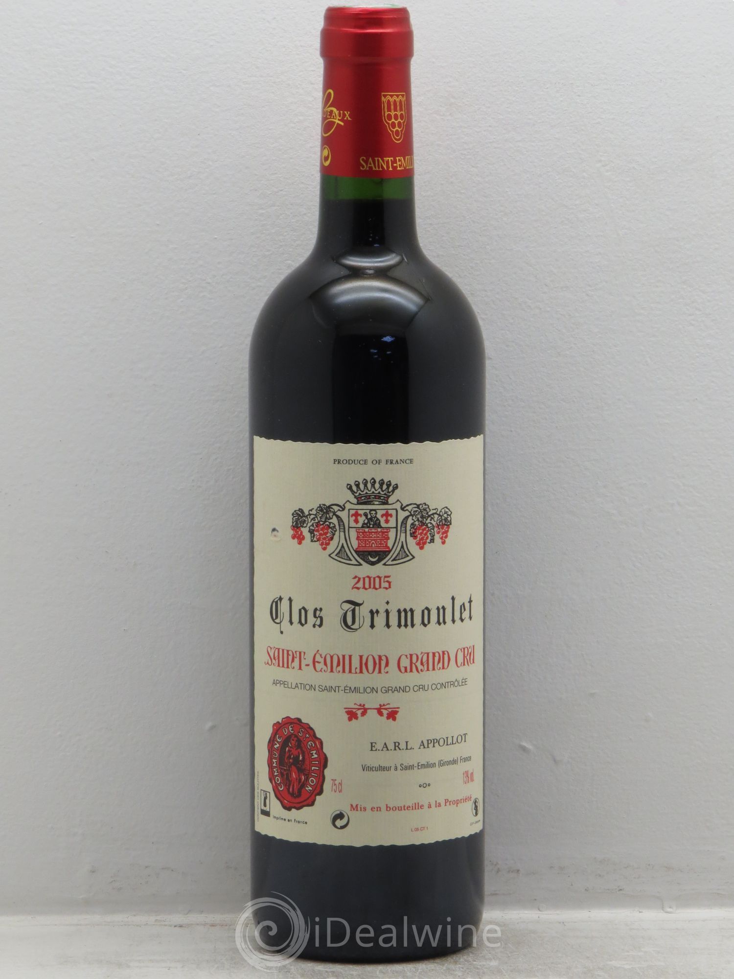 Clos Trimoulet 2005 - Lot de 12 bouteilles - 0