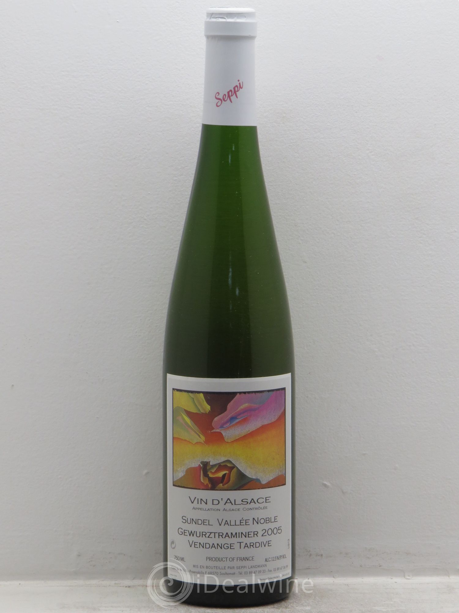 Gewurztraminer Vendanges Tardives Seppi Landmann Sundel Vallée Noble 2005 - Lotto di 1 bottiglia - 0