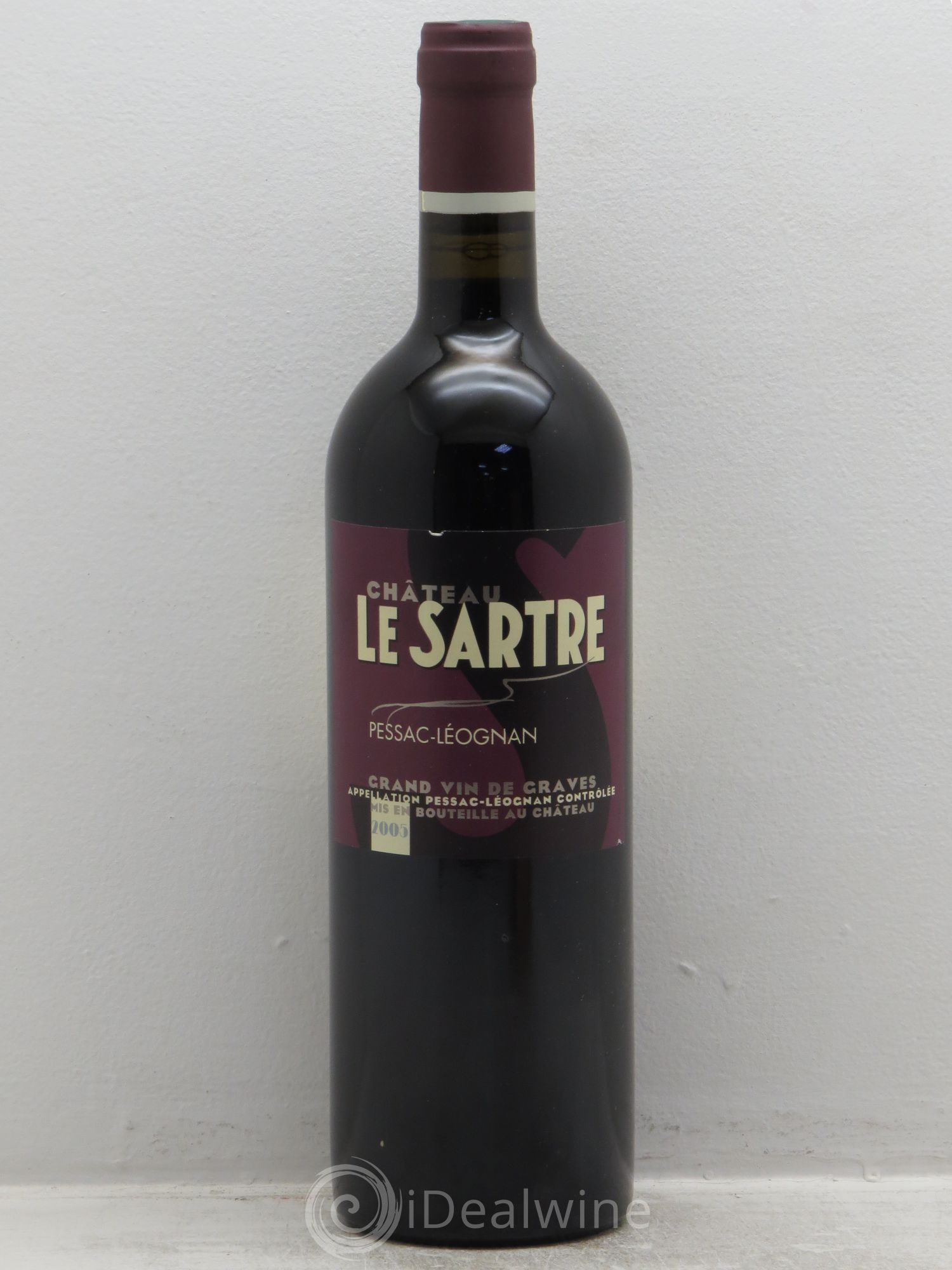 Château le Sartre 2005 - Lot de 1 bouteille - 0