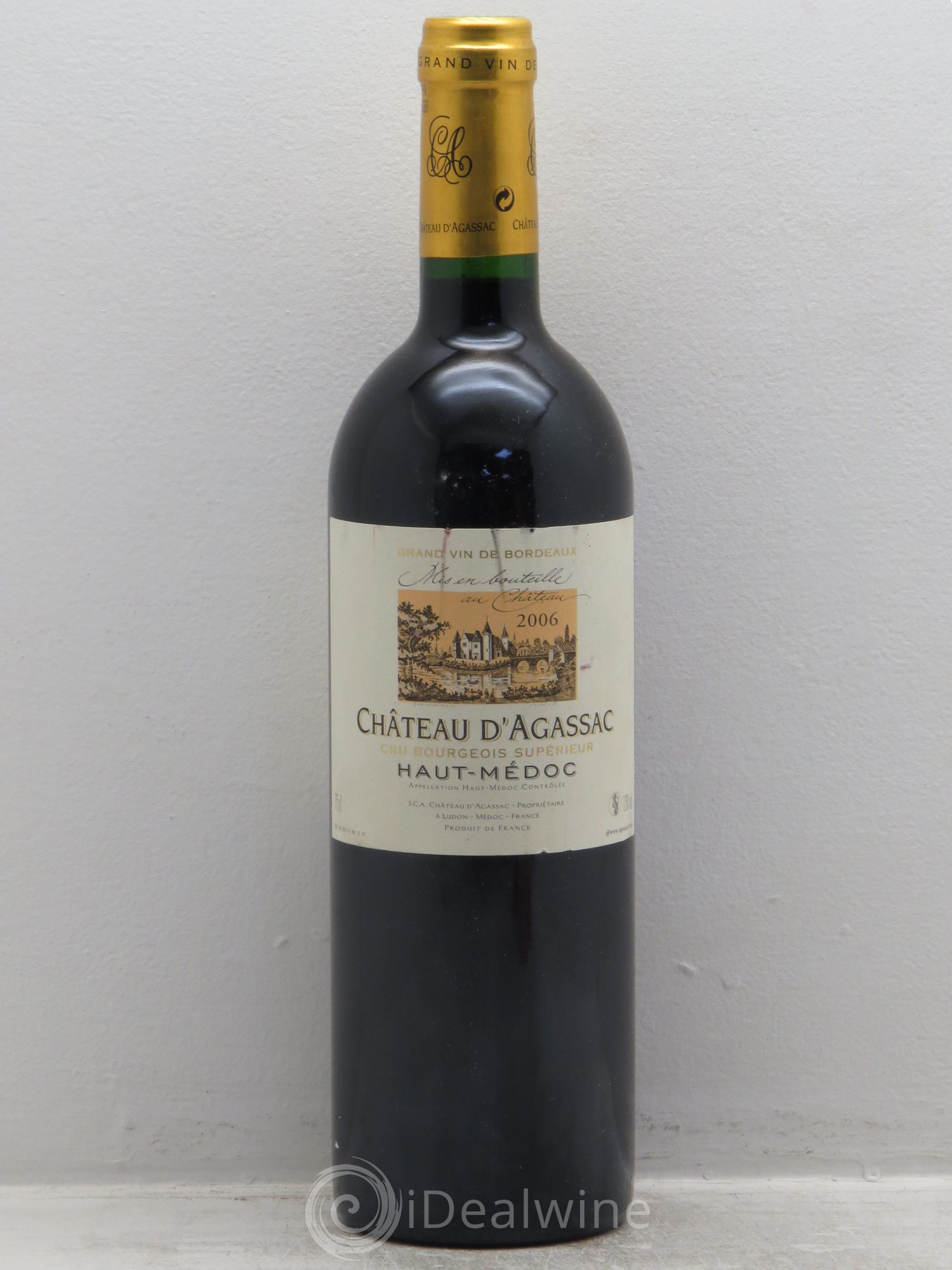 Château d' Agassac Cru Bourgeois 2006 - Lot de 1 bouteille - 0