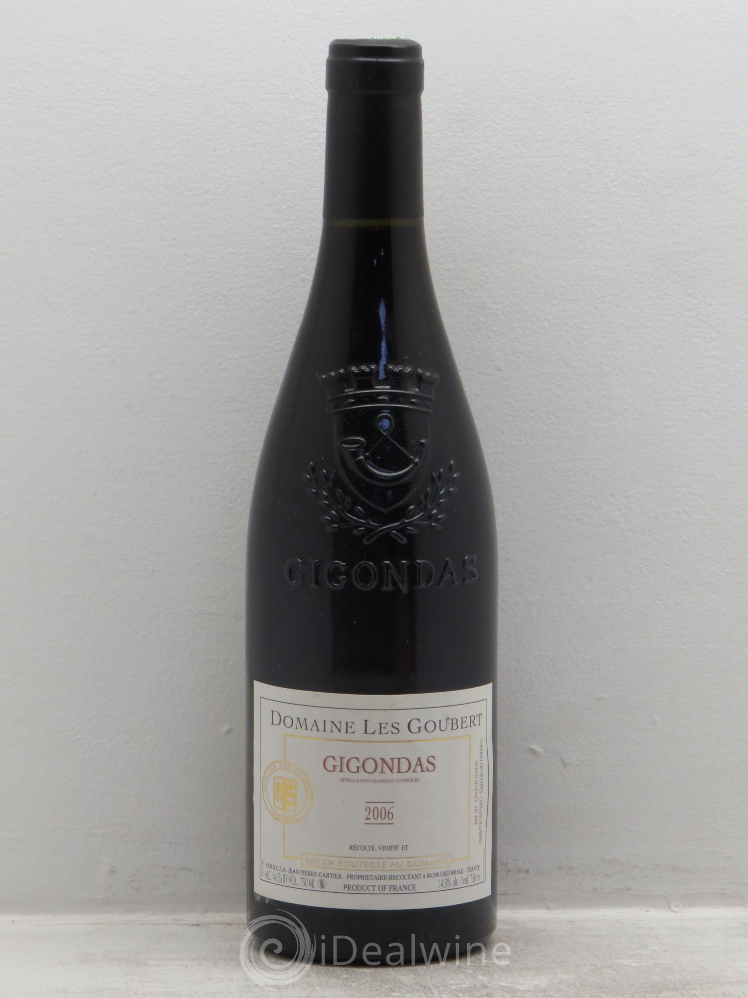 Gigondas Domaine Les Goubert 2006 - Posten von 1 Flasche - 0
