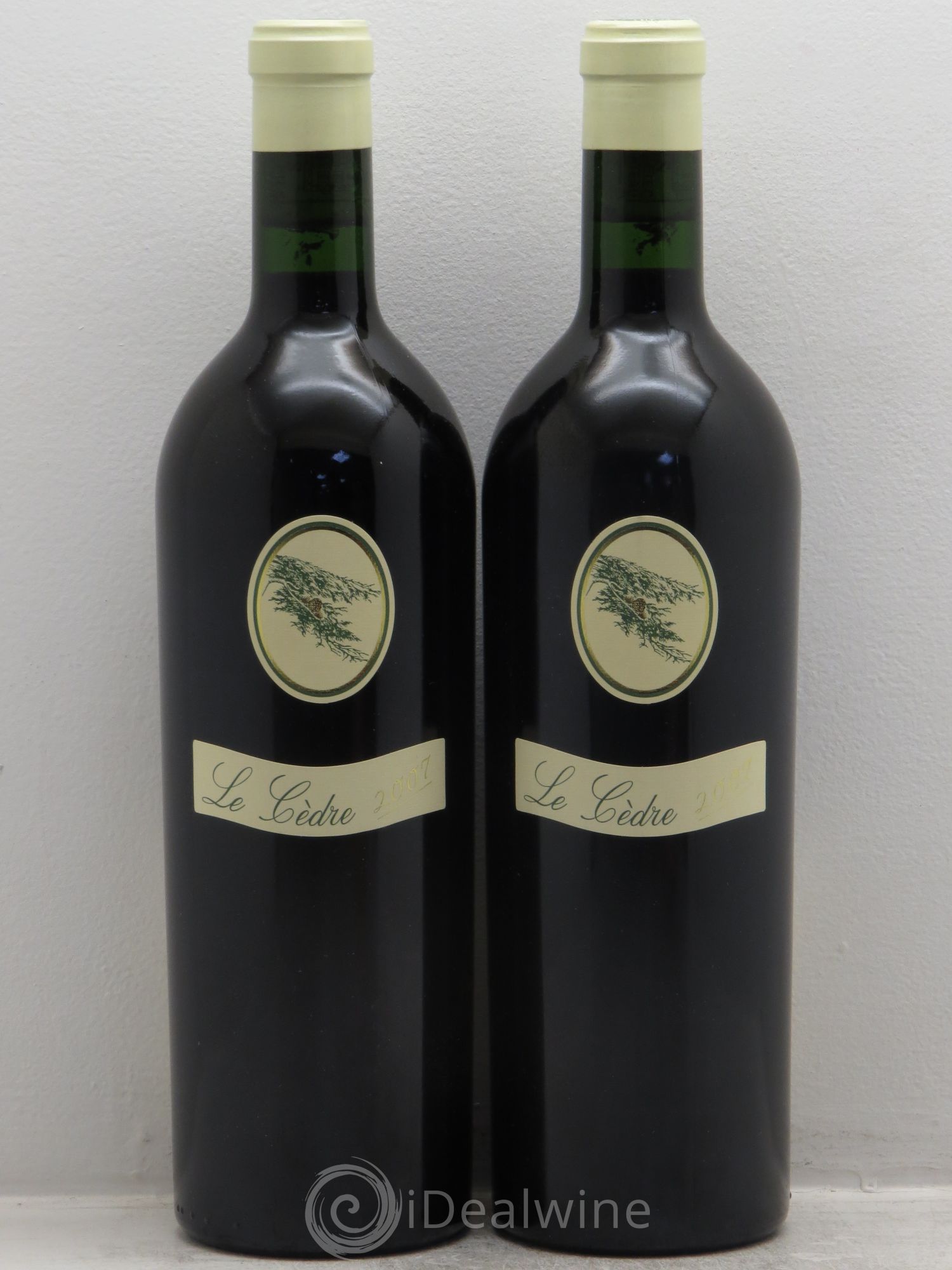 Cahors Château du Cèdre Cuvée Le Cèdre Pascal et Jean-Marc Verhaeghe 2007 - Lot de 2 bouteilles - 0