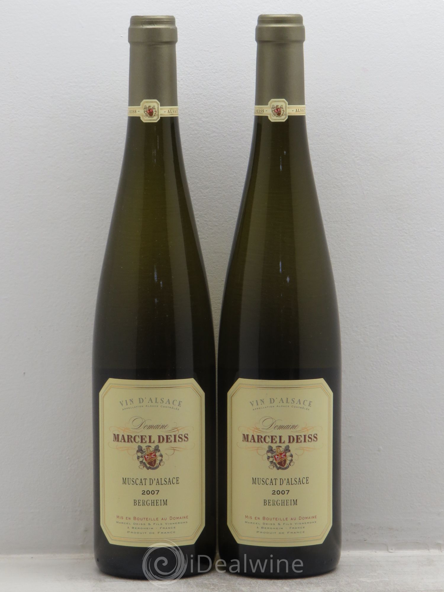 Alsace Muscat Bergheim Marcel Deiss (Domaine) 2007 - Posten von 2 Flaschen - 0