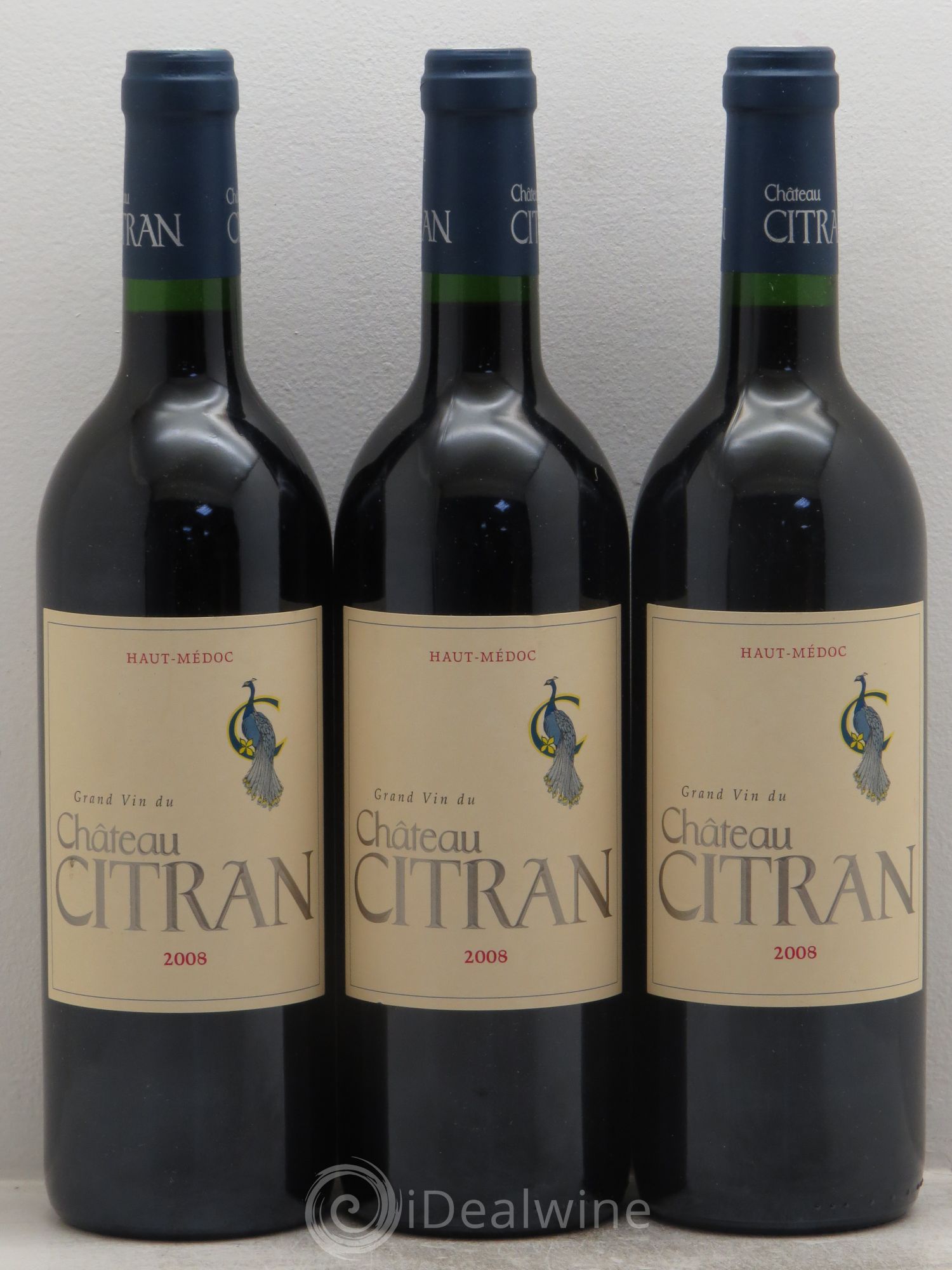 Château Citran Cru Bourgeois 2008 - Lot de 3 bouteilles - 0