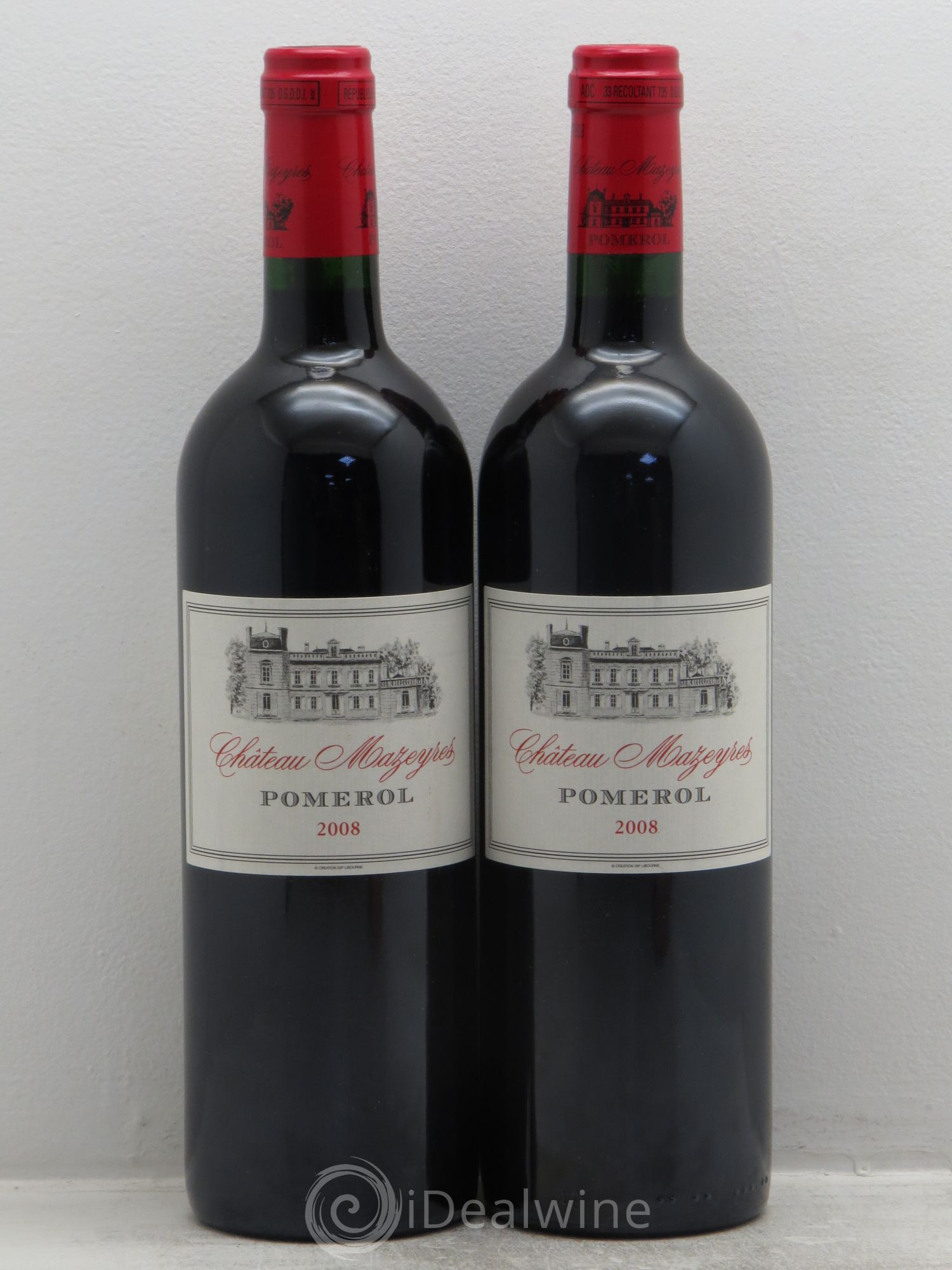 Château Mazeyres 2008 - Lot de 2 bouteilles - 0