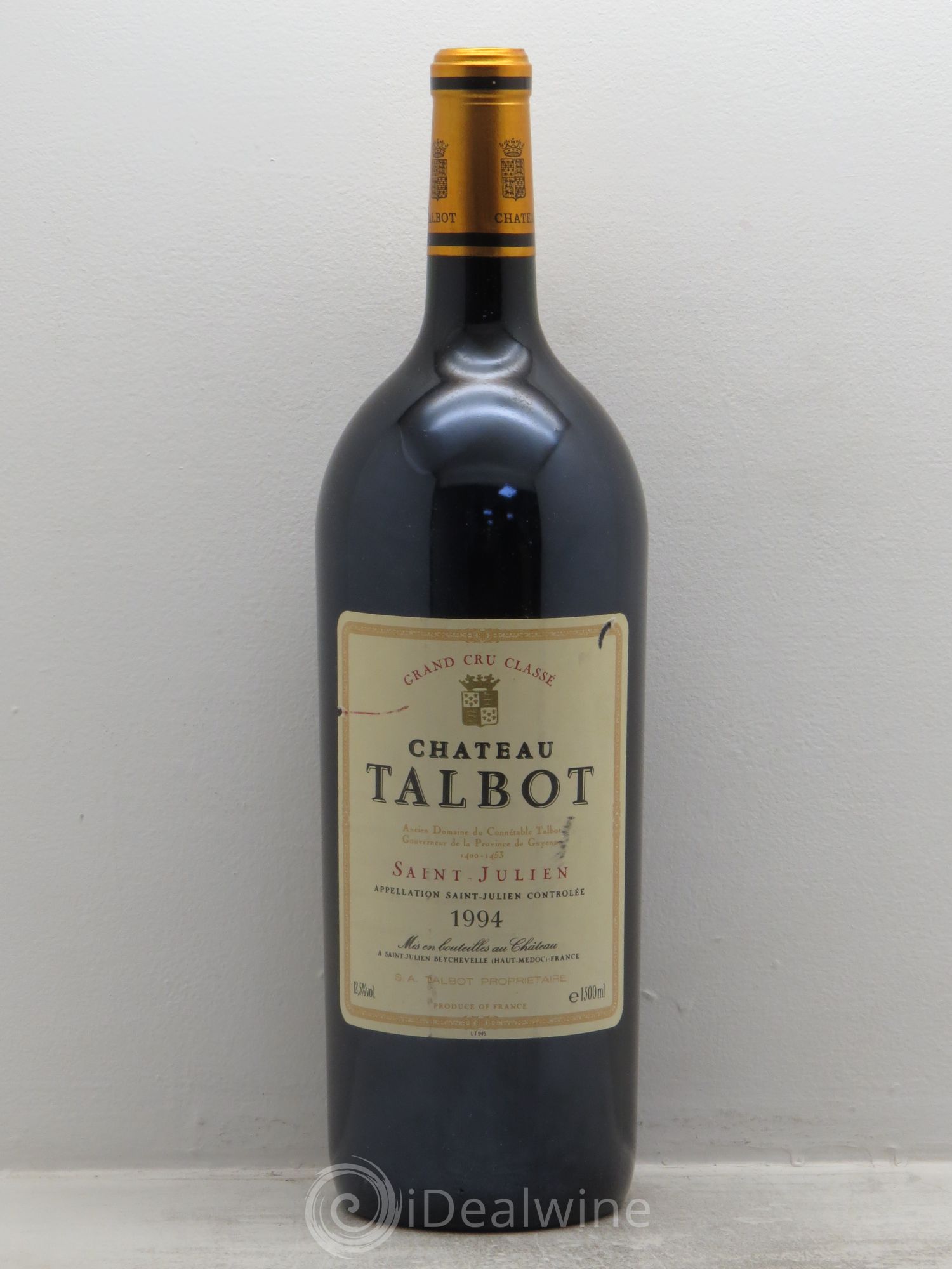 Château Talbot 4ème Grand Cru Classé 1994 - Lot de 1 magnum - 0