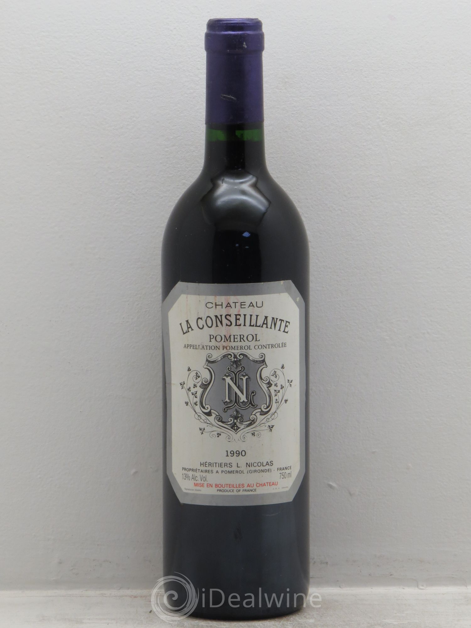 Château la Conseillante 1990 - Lot de 1 bouteille - 0