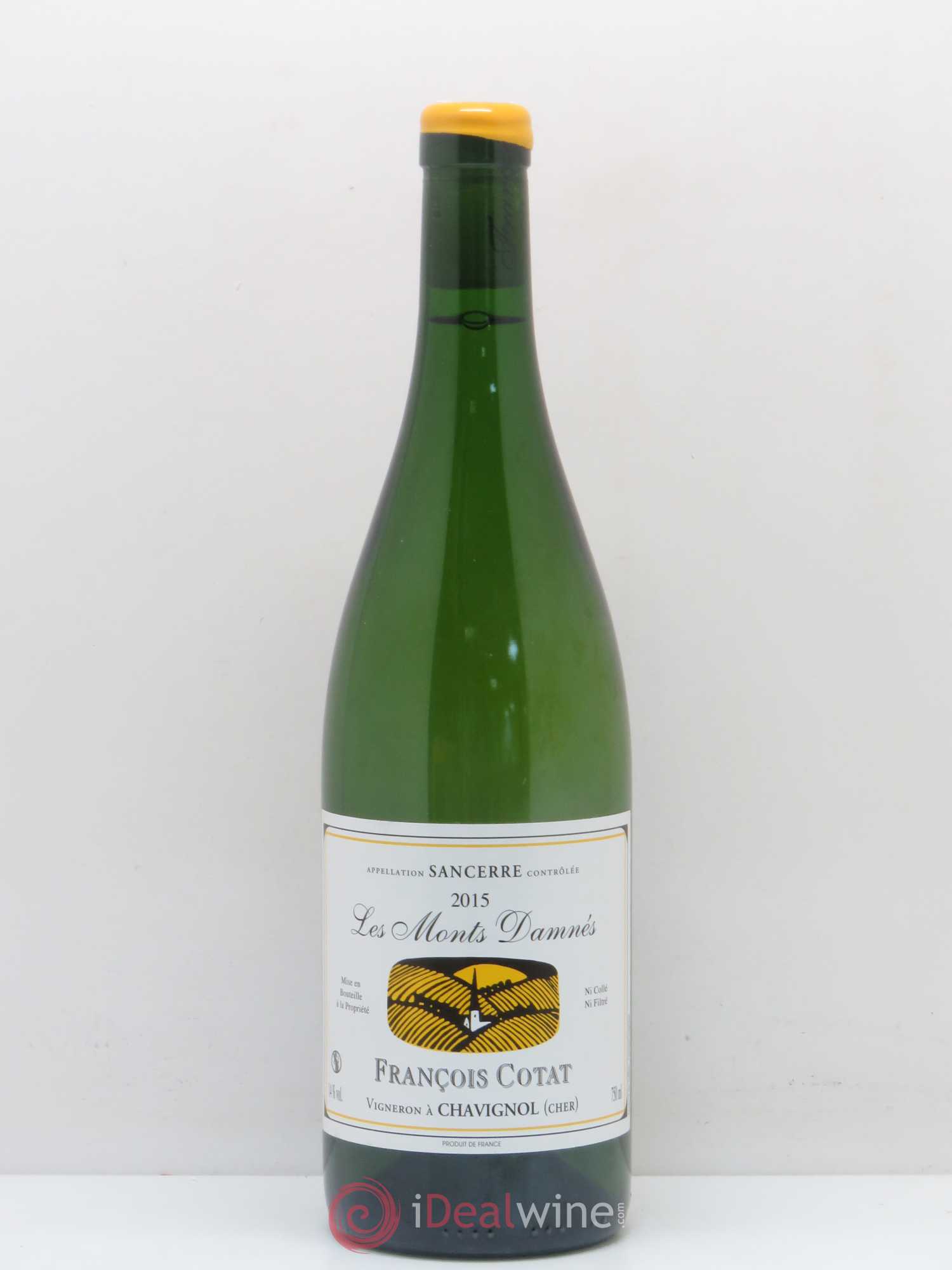 Sancerre Les Monts Damnés François Cotat 2015 - Lot de 1 bouteille - 0