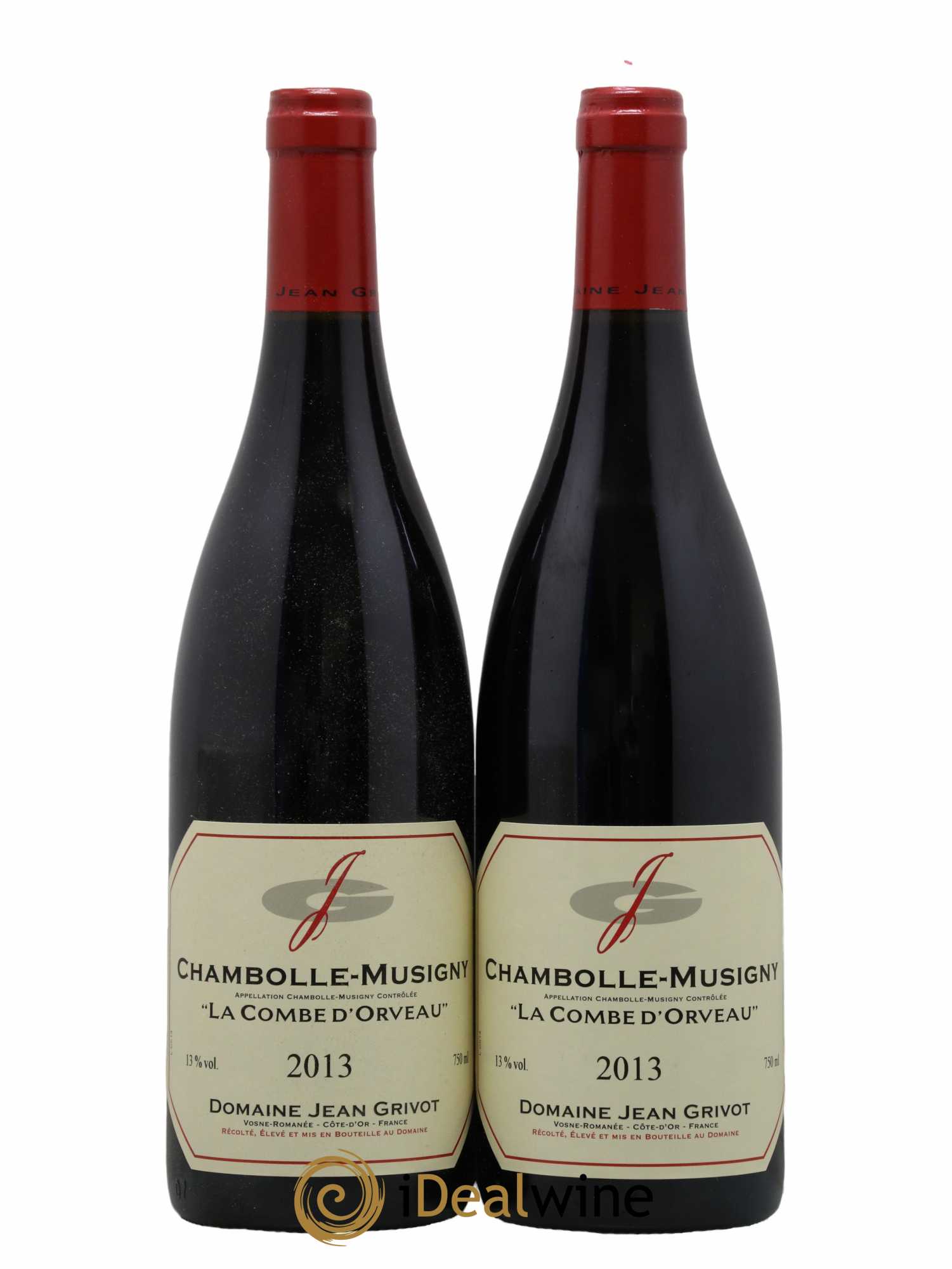 Chambolle-Musigny Combe d'Orveau Jean Grivot 2013 - Lot de 2 bouteilles - 0