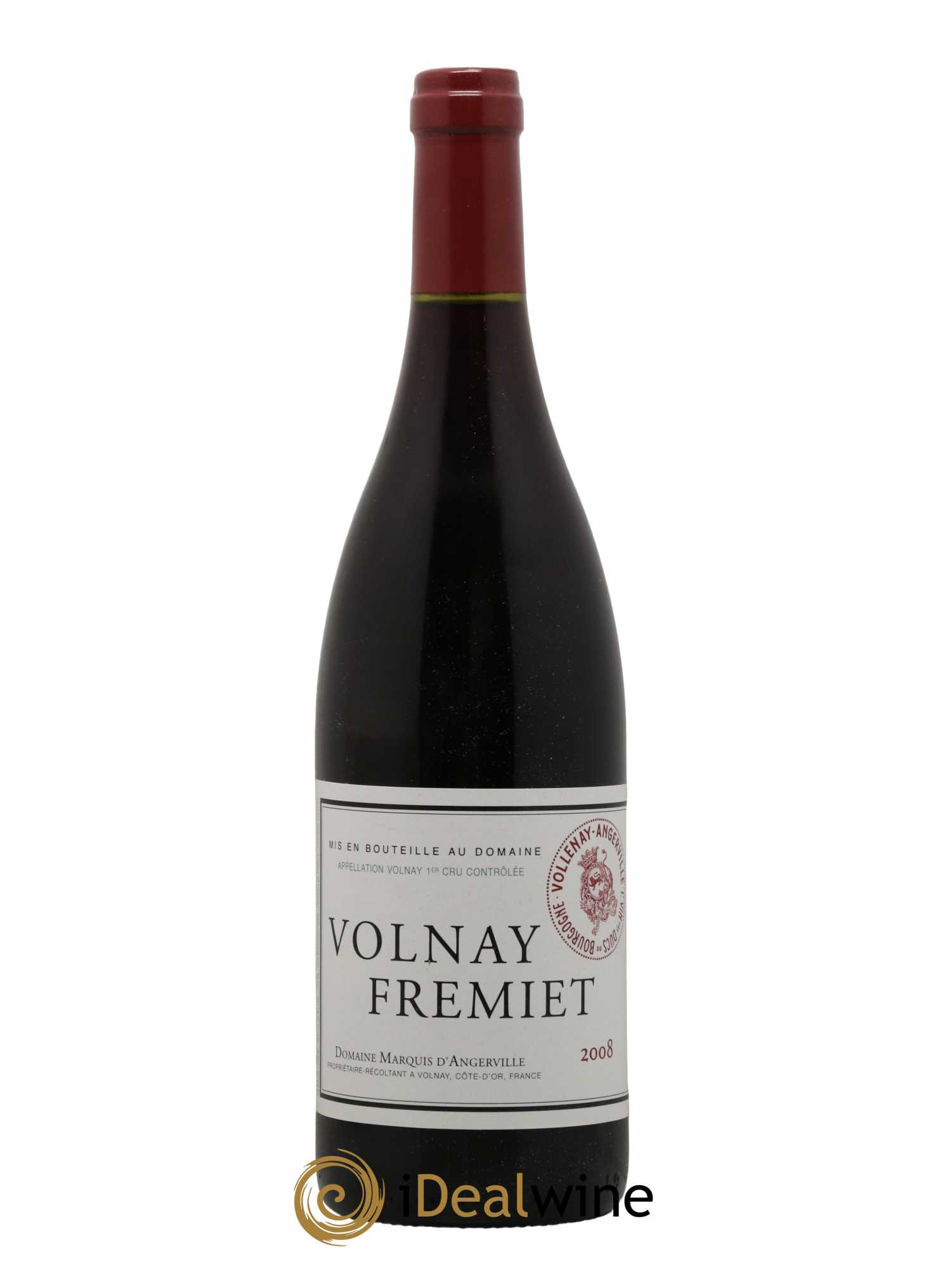 Volnay 1er Cru Frémiet Marquis d'Angerville (Domaine) 2008 - Lot de 1 bouteille - 0