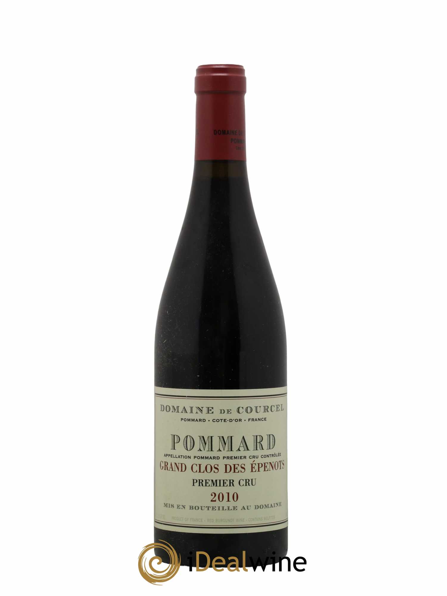 Pommard 1er Cru Grand Clos des Epenots de Courcel (Domaine) 2010 - Lot de 1 bouteille - 0
