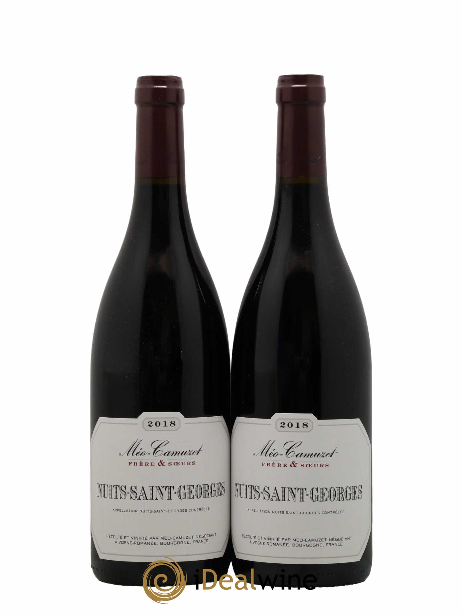 Nuits-Saint-Georges Méo-Camuzet (Frère & Soeurs) 2018 - Lot de 2 bouteilles - 0