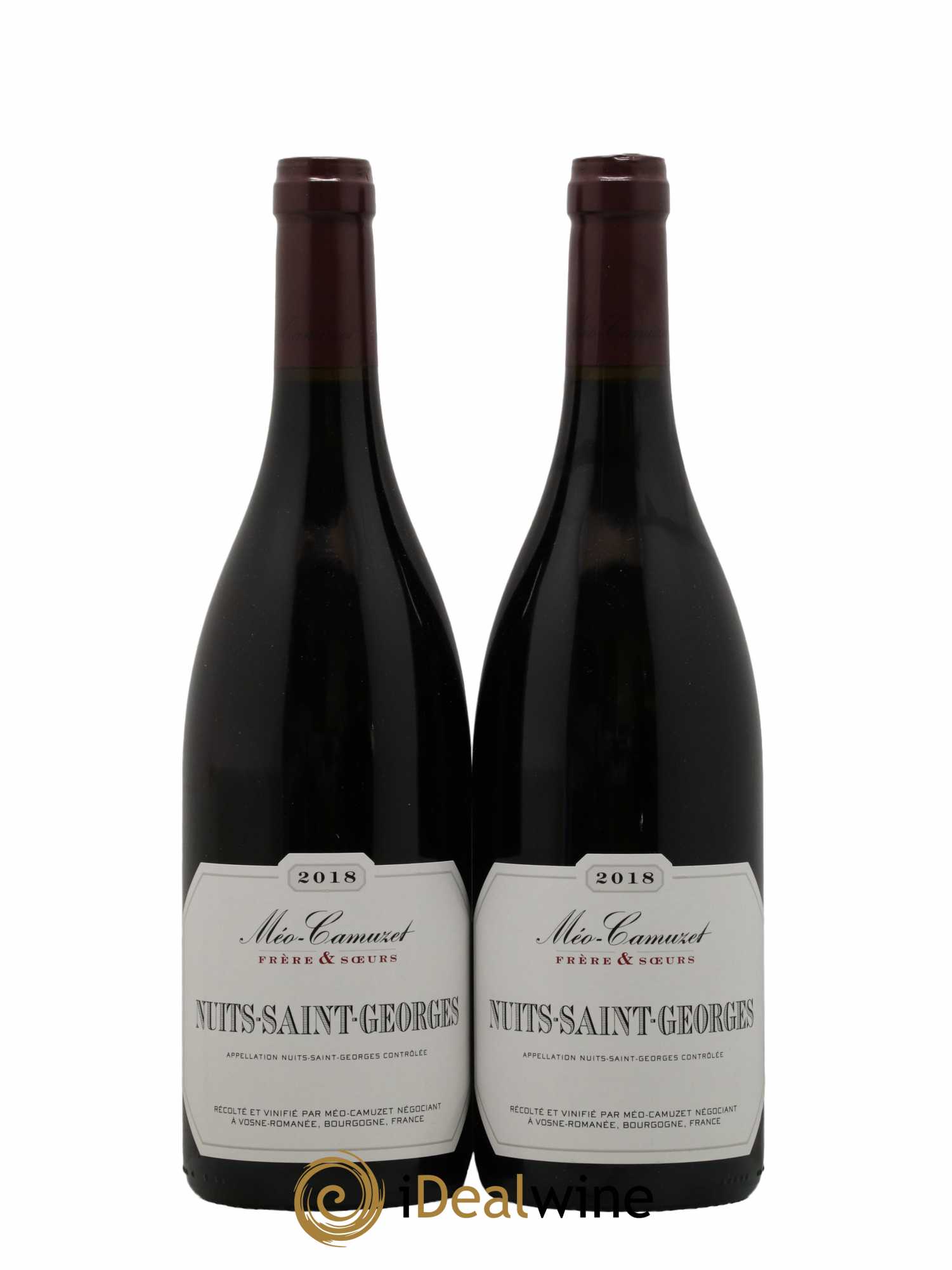 Nuits-Saint-Georges Méo-Camuzet (Frère & Soeurs) 2018 - Lot de 2 bouteilles - 0