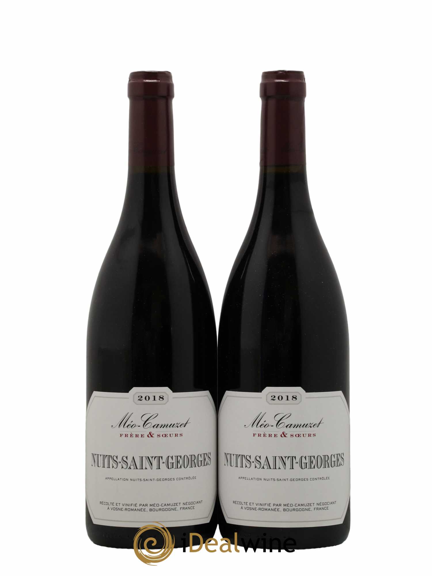 Nuits-Saint-Georges Méo-Camuzet (Frère & Soeurs) 2018 - Lot de 2 bouteilles - 0