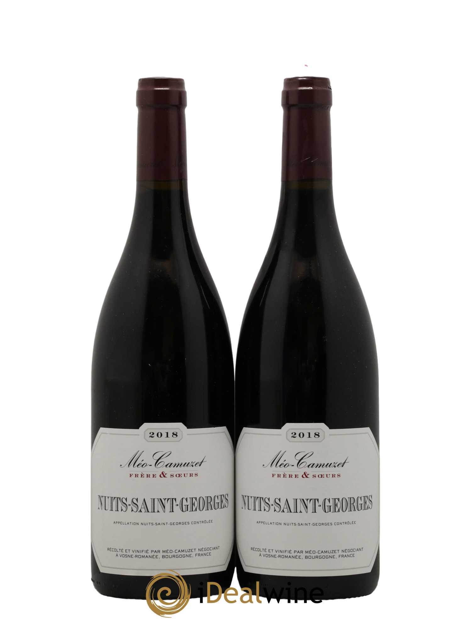 Nuits-Saint-Georges Méo-Camuzet (Frère & Soeurs) 2018 - Lot de 2 bouteilles - 0
