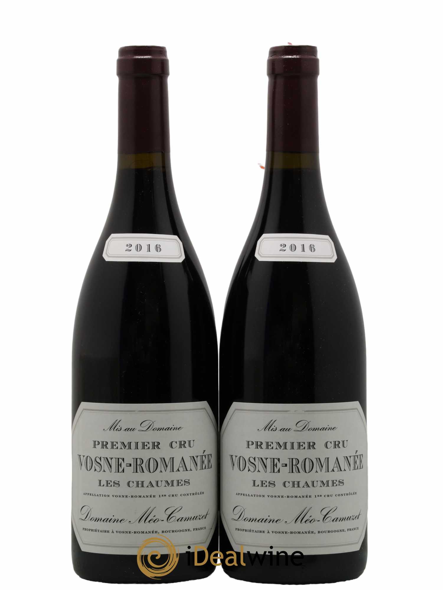 Vosne-Romanée 1er Cru Les Chaumes Méo-Camuzet (Domaine) 2016 - Lot de 2 bouteilles - 0