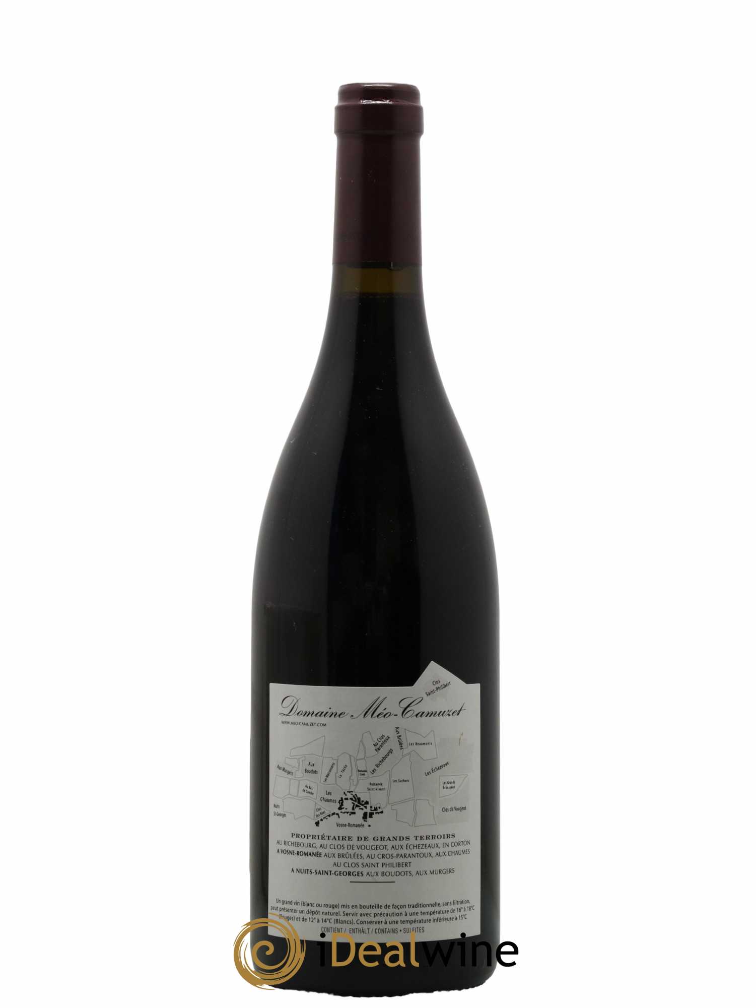 Vosne-Romanée 1er Cru Les Chaumes Méo-Camuzet (Domaine) 2016 - Lot de 1 bouteille - 1