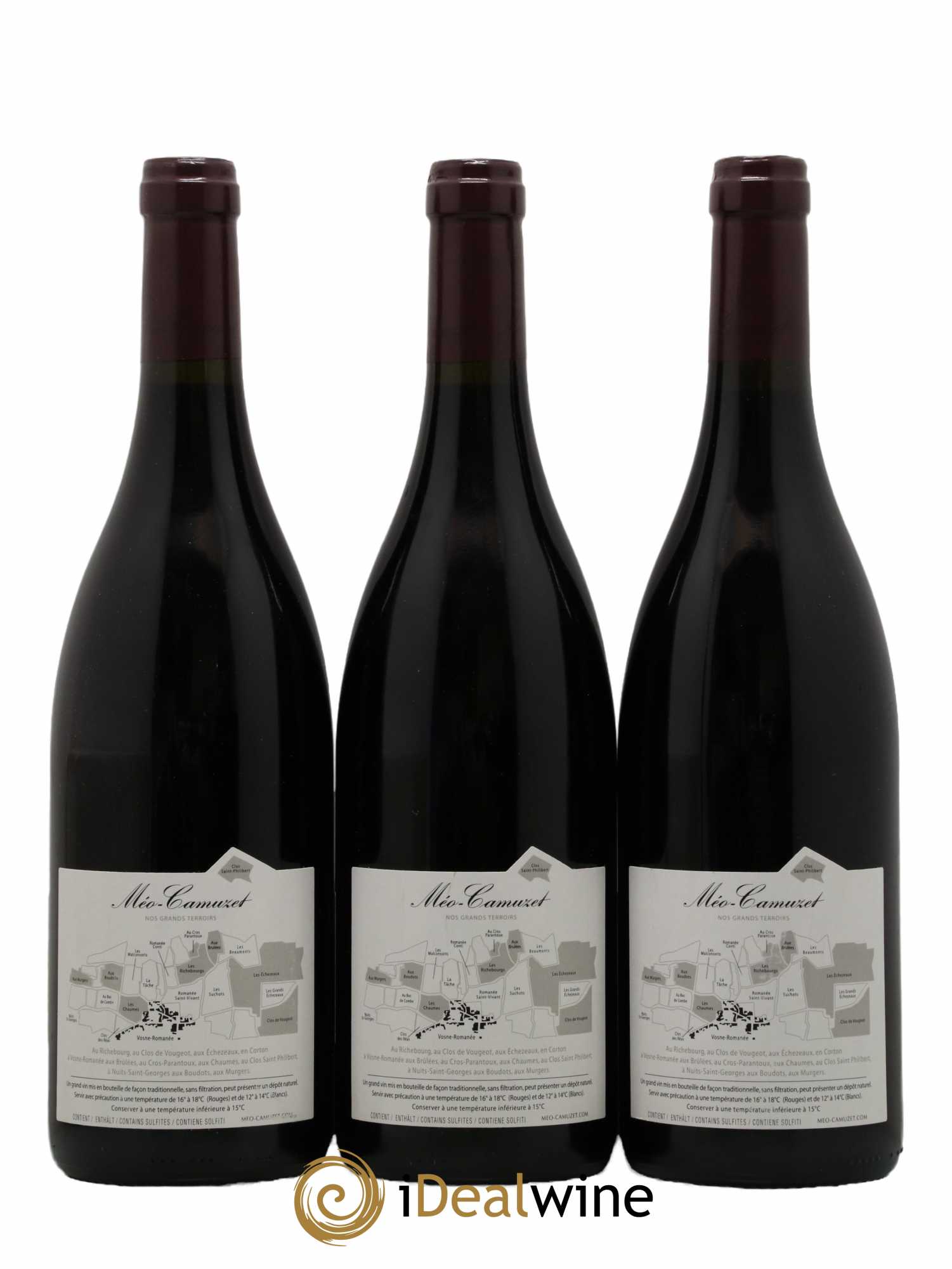 Vosne-Romanée 1er Cru Les Chaumes Méo-Camuzet (Domaine) 2017 - Lotto di 3 bottiglie - 1