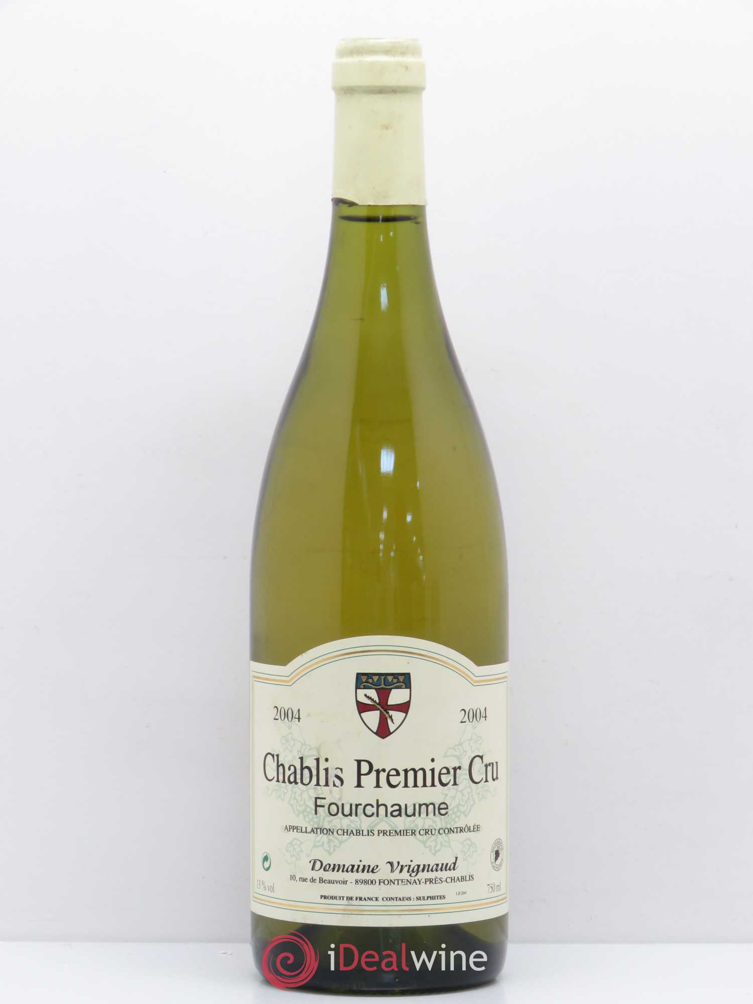 Chablis 1er Cru Fourchaume Domaine Vrignaud 2004 - Posten von 1 Flasche - 0