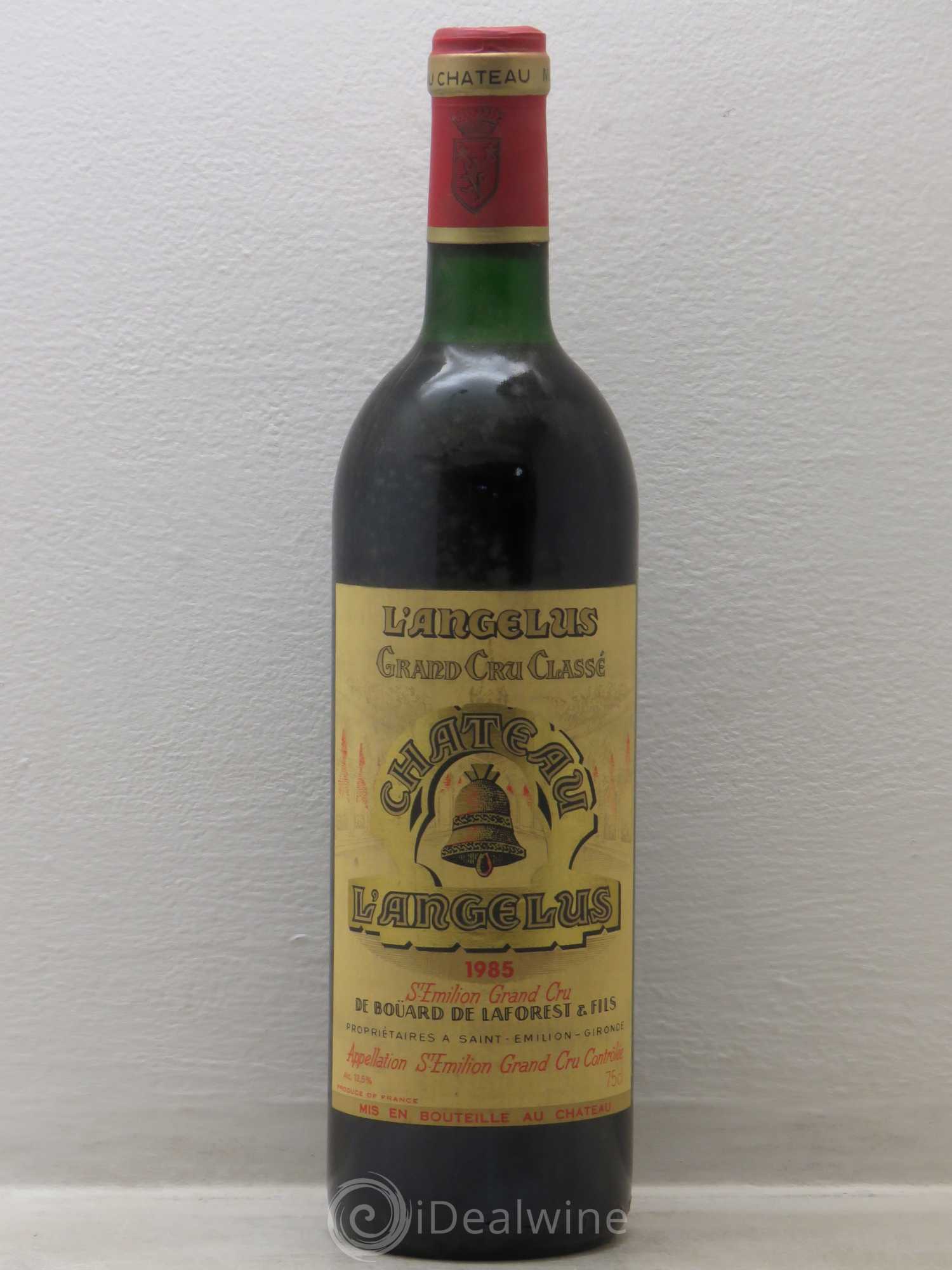 Château Angélus 1er Grand Cru Classé A 1985 - Lot de 1 bouteille - 0