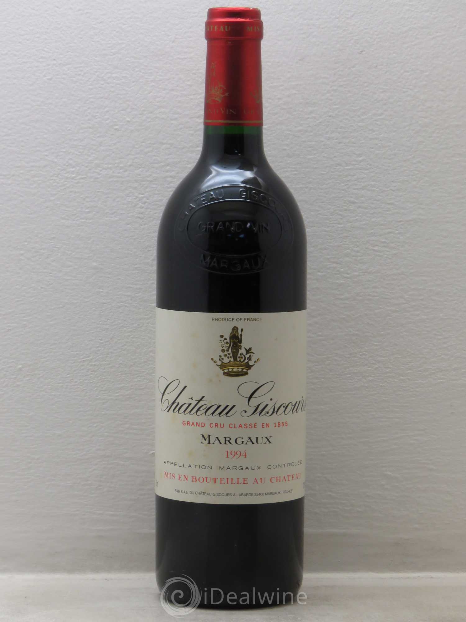 Château Giscours 3ème Grand Cru Classé 1994 - Lot de 1 bouteille - 0