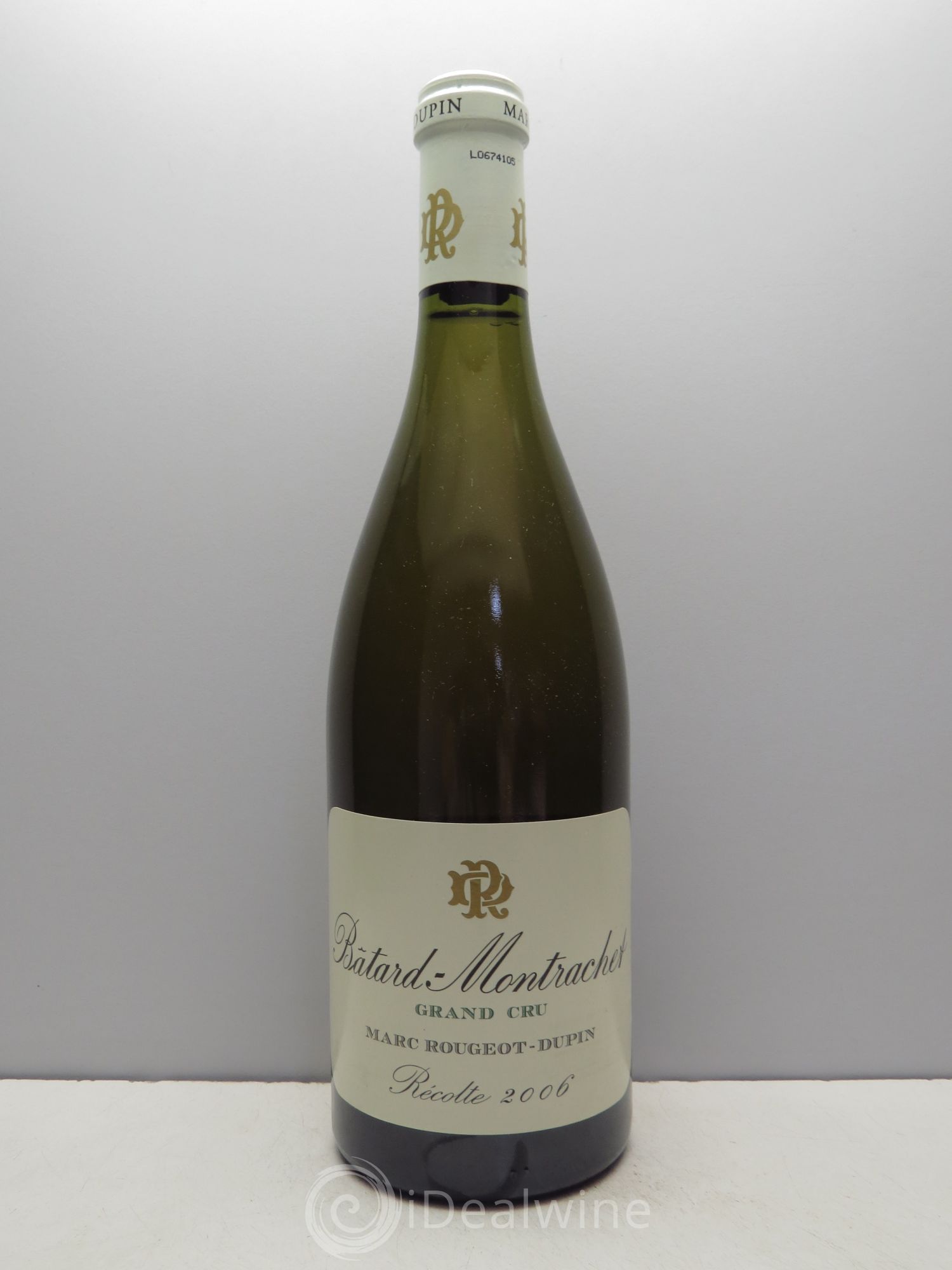 Bâtard-Montrachet Grand Cru Domaine Rougeot-Dupin 2006 - Posten von 1 Flasche - 0