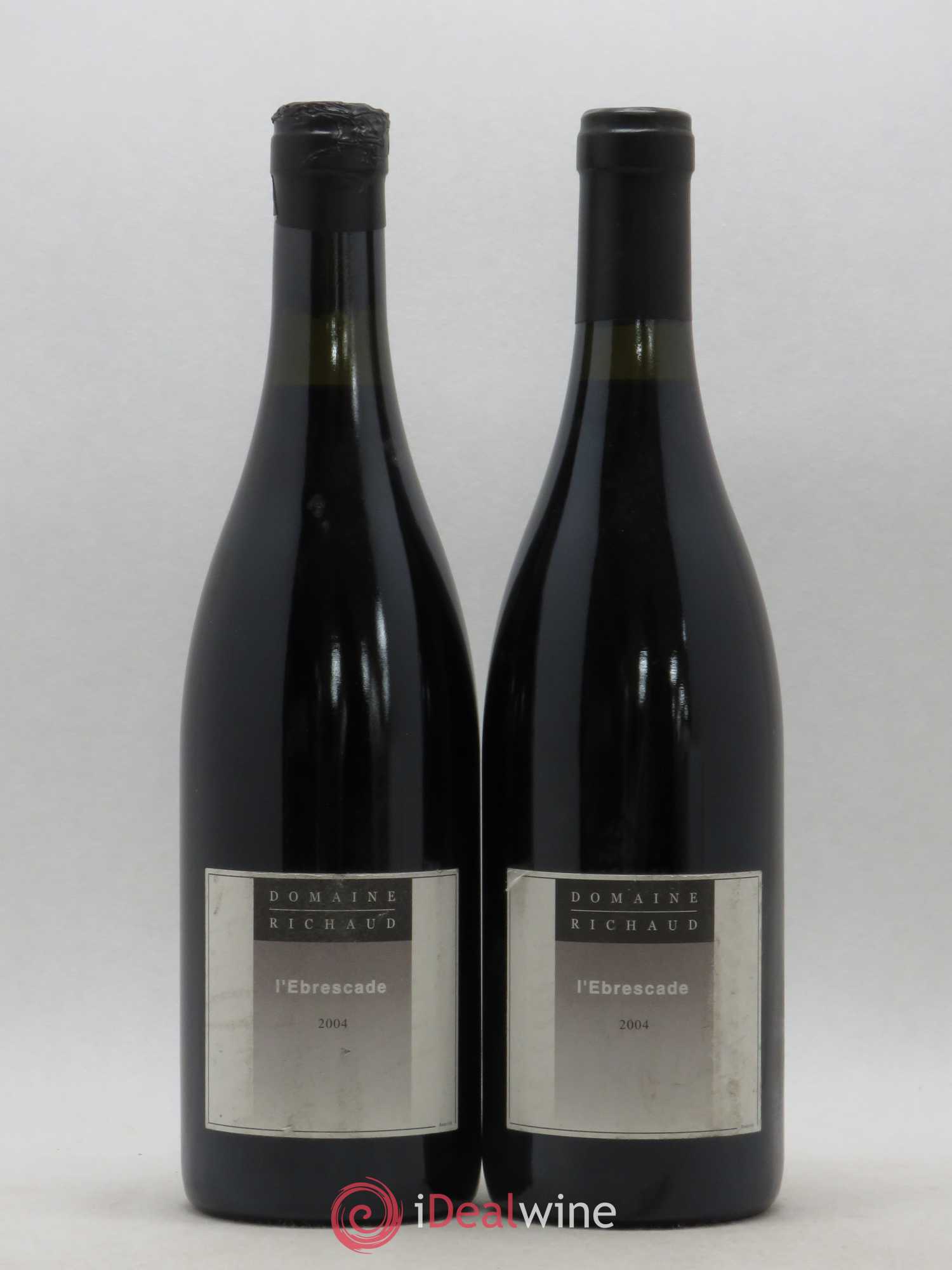 Cairanne Ebrescade Marcel Richaud 2004 - Lot de 2 bouteilles - 0