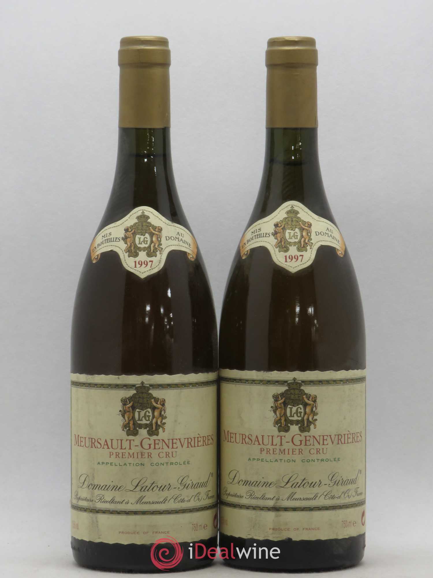 Meursault 1er Cru Genevrieres Domaine Latour-Giraud 1997 - Posten von 2 Flaschen - 0