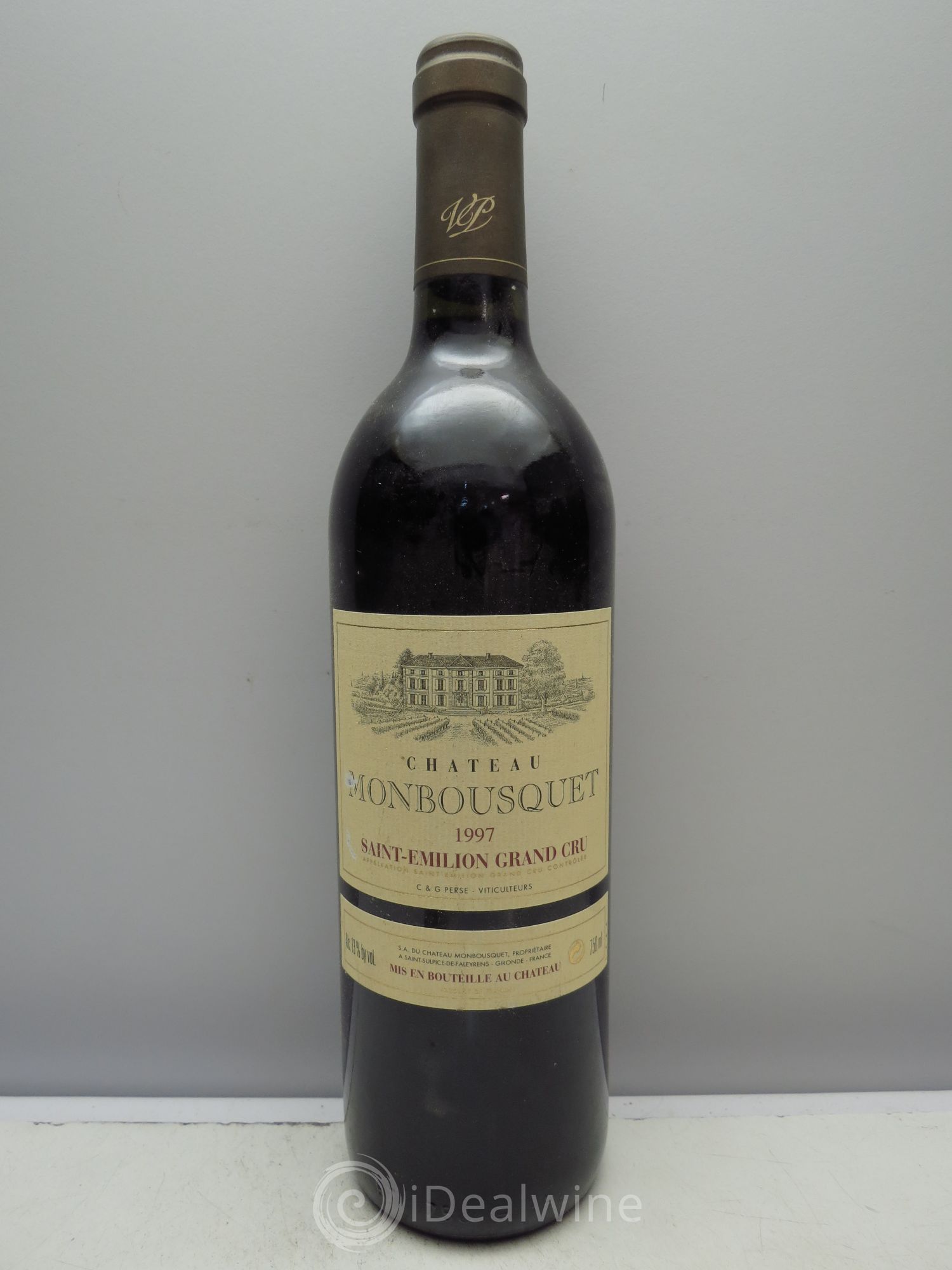 Château Monbousquet Grand Cru Classé 1997 - Lot de 1 bouteille - 0