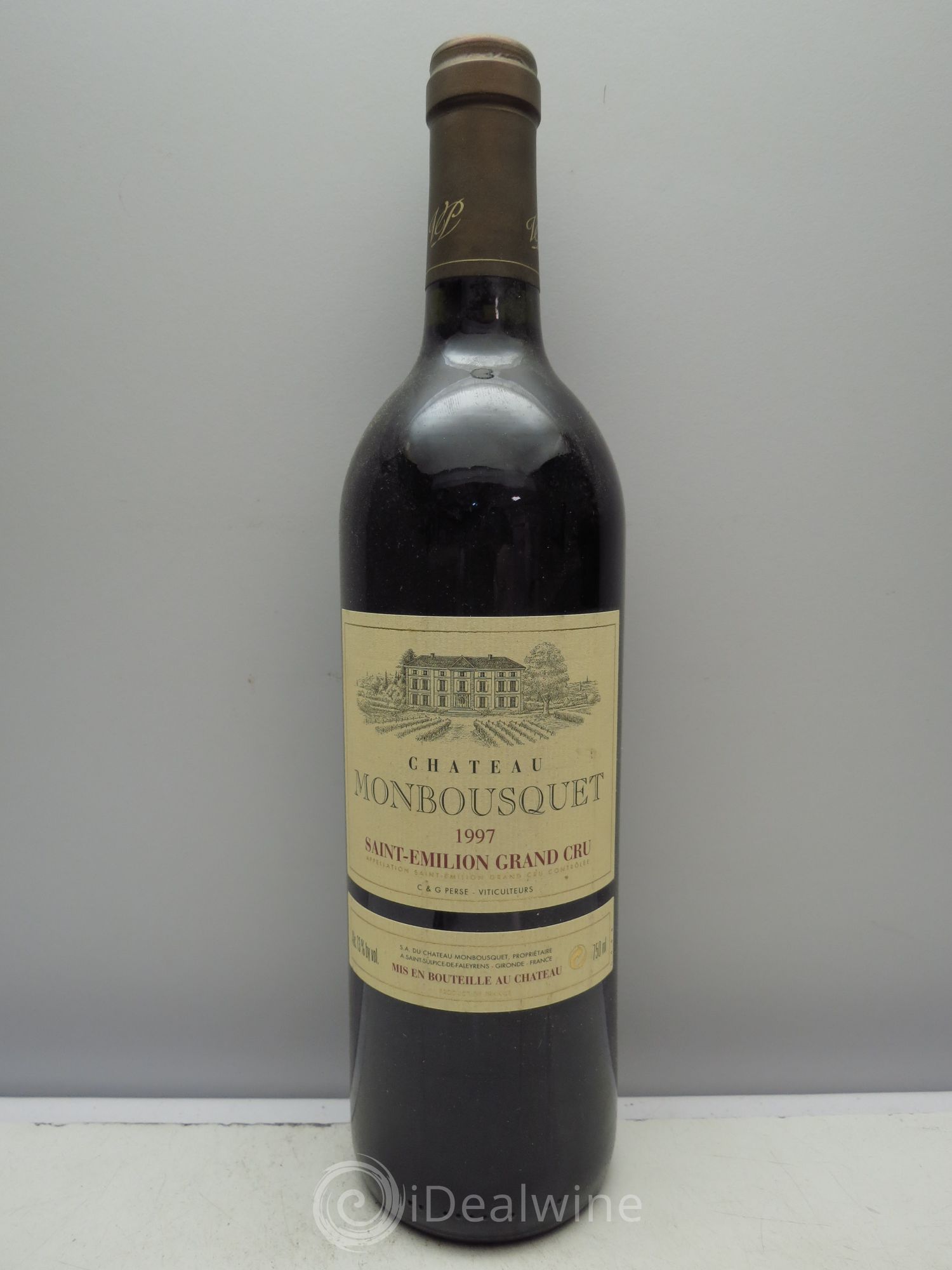 Château Monbousquet Grand Cru Classé 1997 - Lot de 1 bouteille - 0