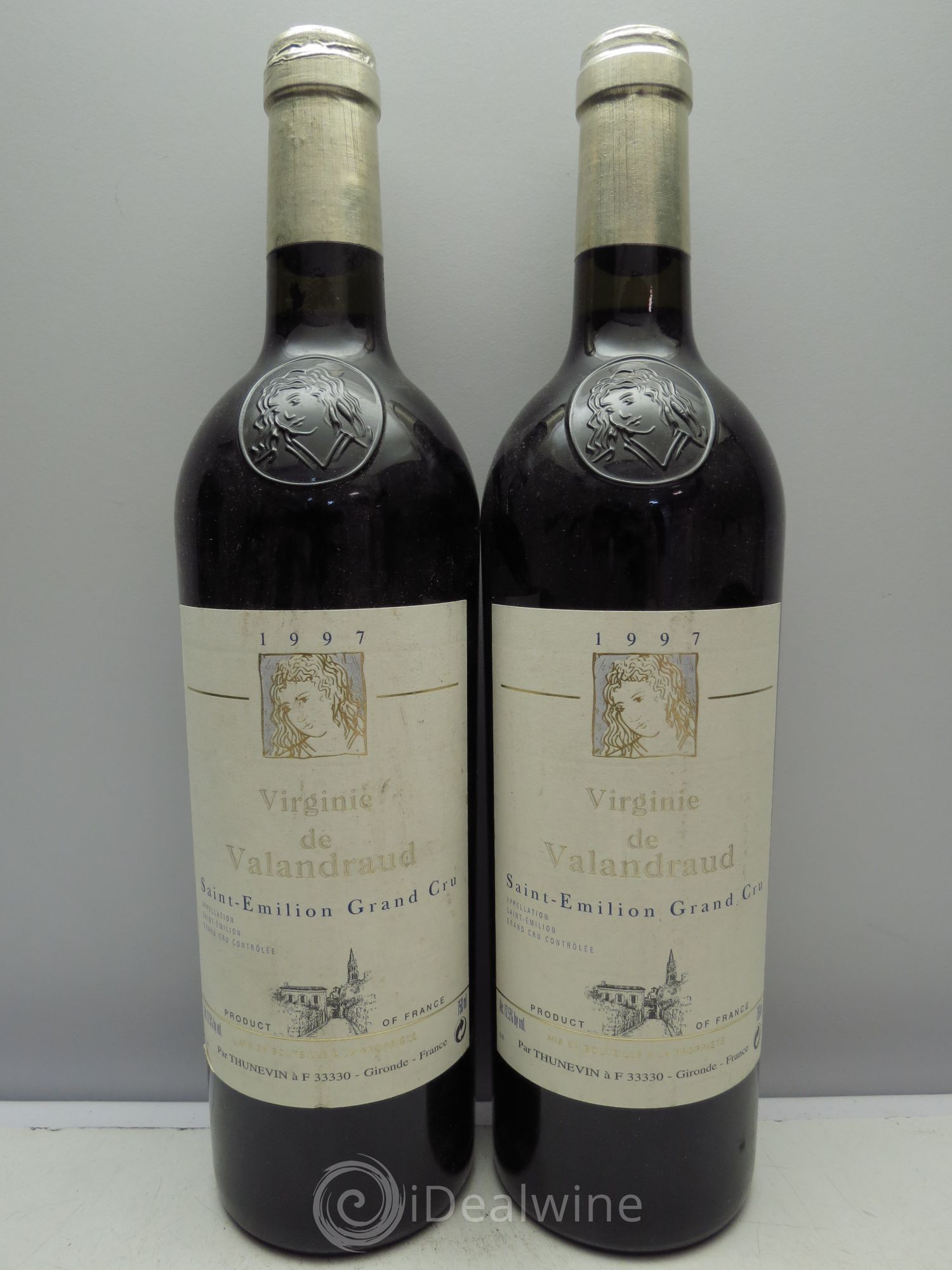 Virginie de Valandraud 1997 - Lot de 2 bouteilles - 0