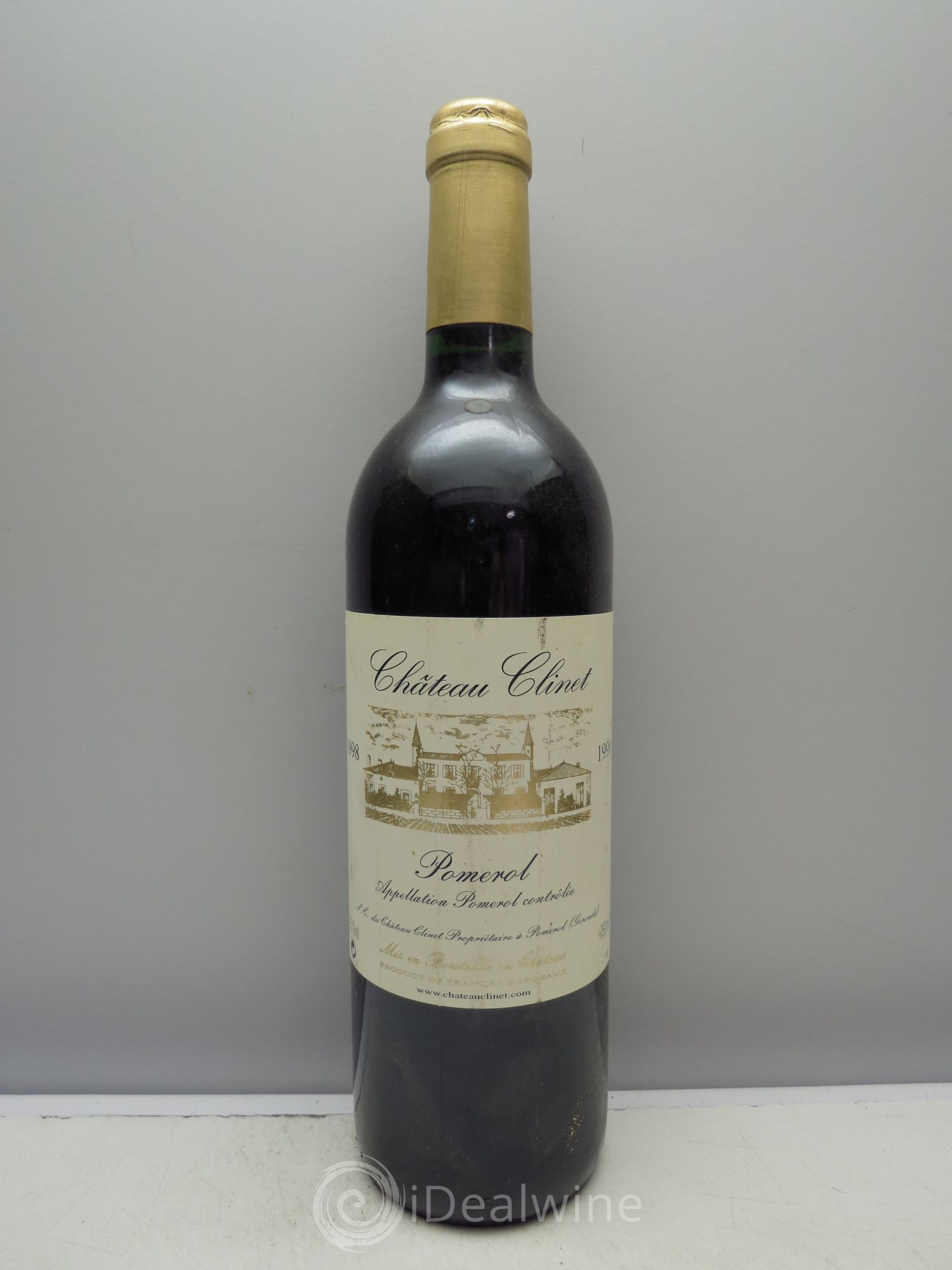 Château Clinet 1998 - Lot de 1 bouteille - 0