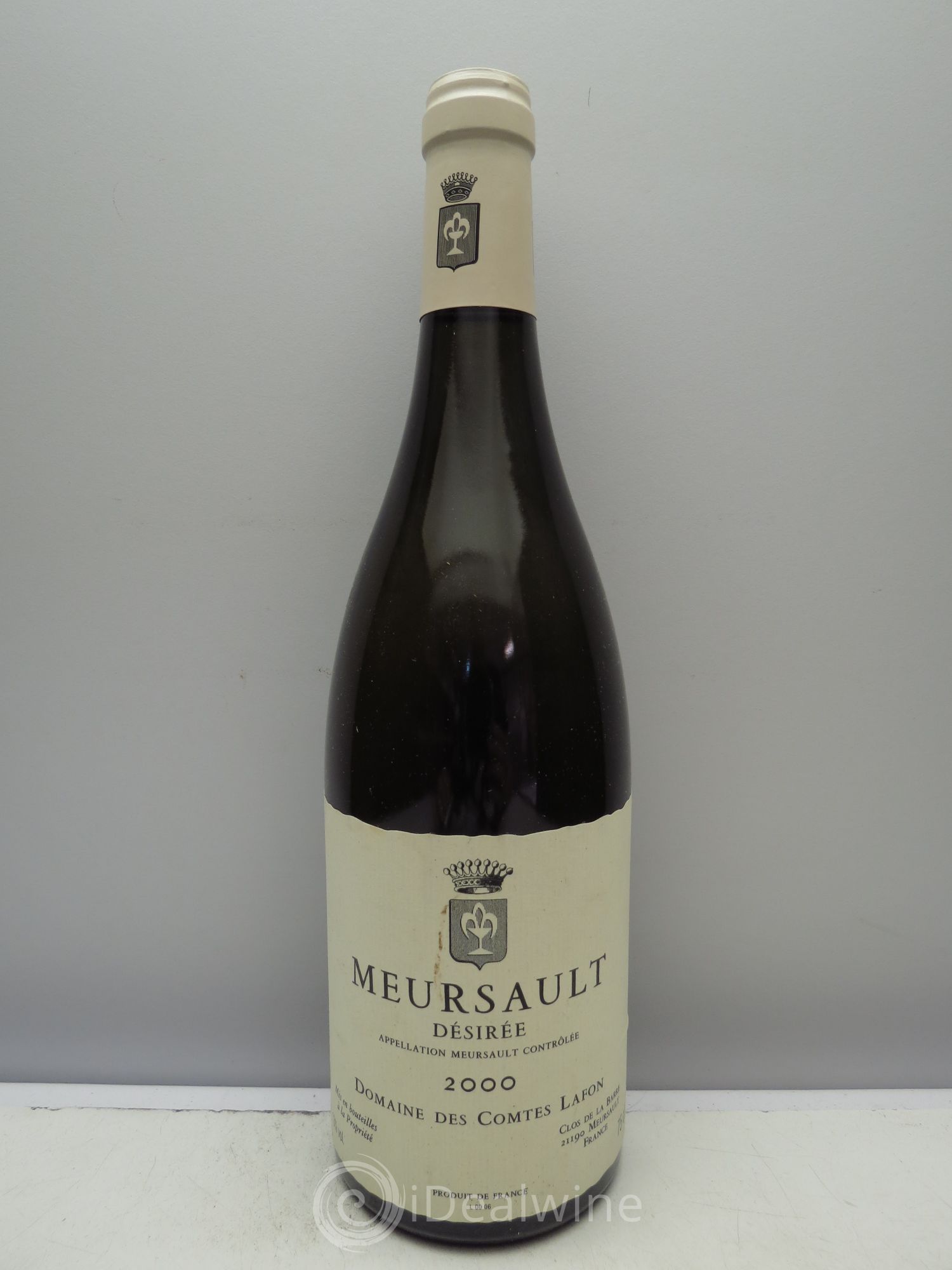 Meursault Désirée Comtes Lafon (Domaine des) 2000 - Lot de 1 bouteille - 0