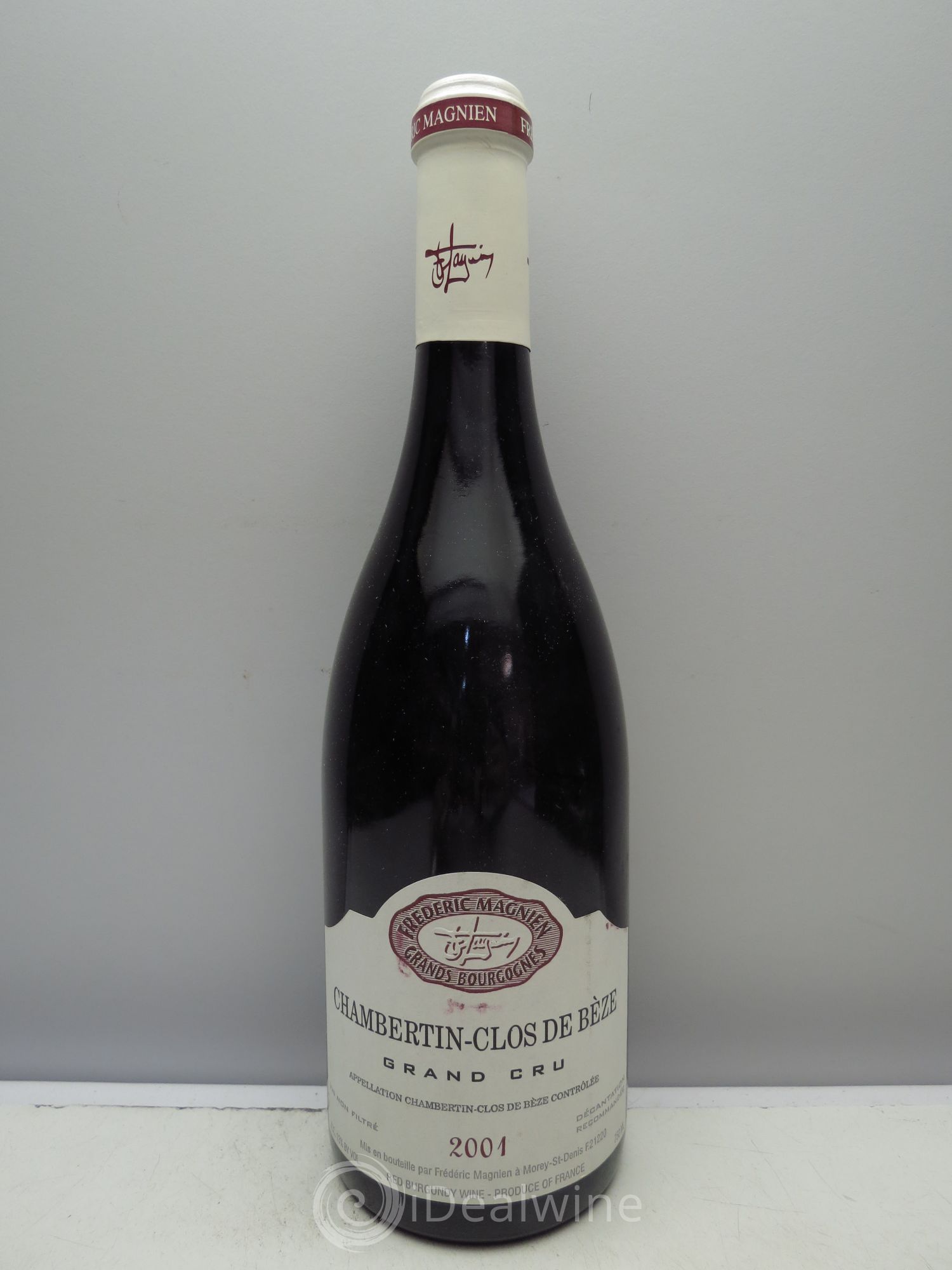 Chambertin Clos de Bèze Grand Cru Frédéric Magnien 2001 - Lot de 1 bouteille - 0