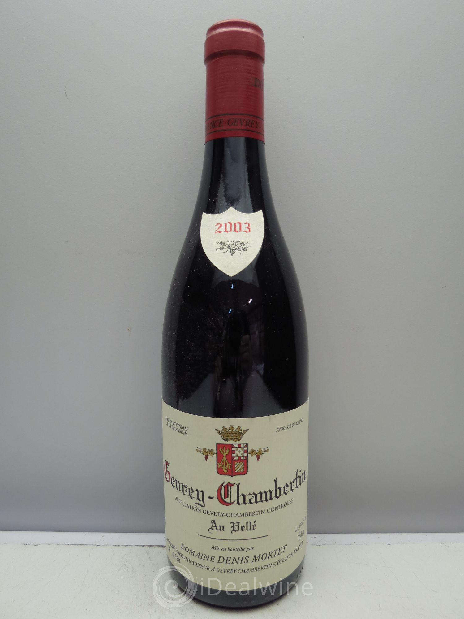 Gevrey-Chambertin Denis Mortet (Domaine) Au Vellé 2003 - Posten von 1 Flasche - 0