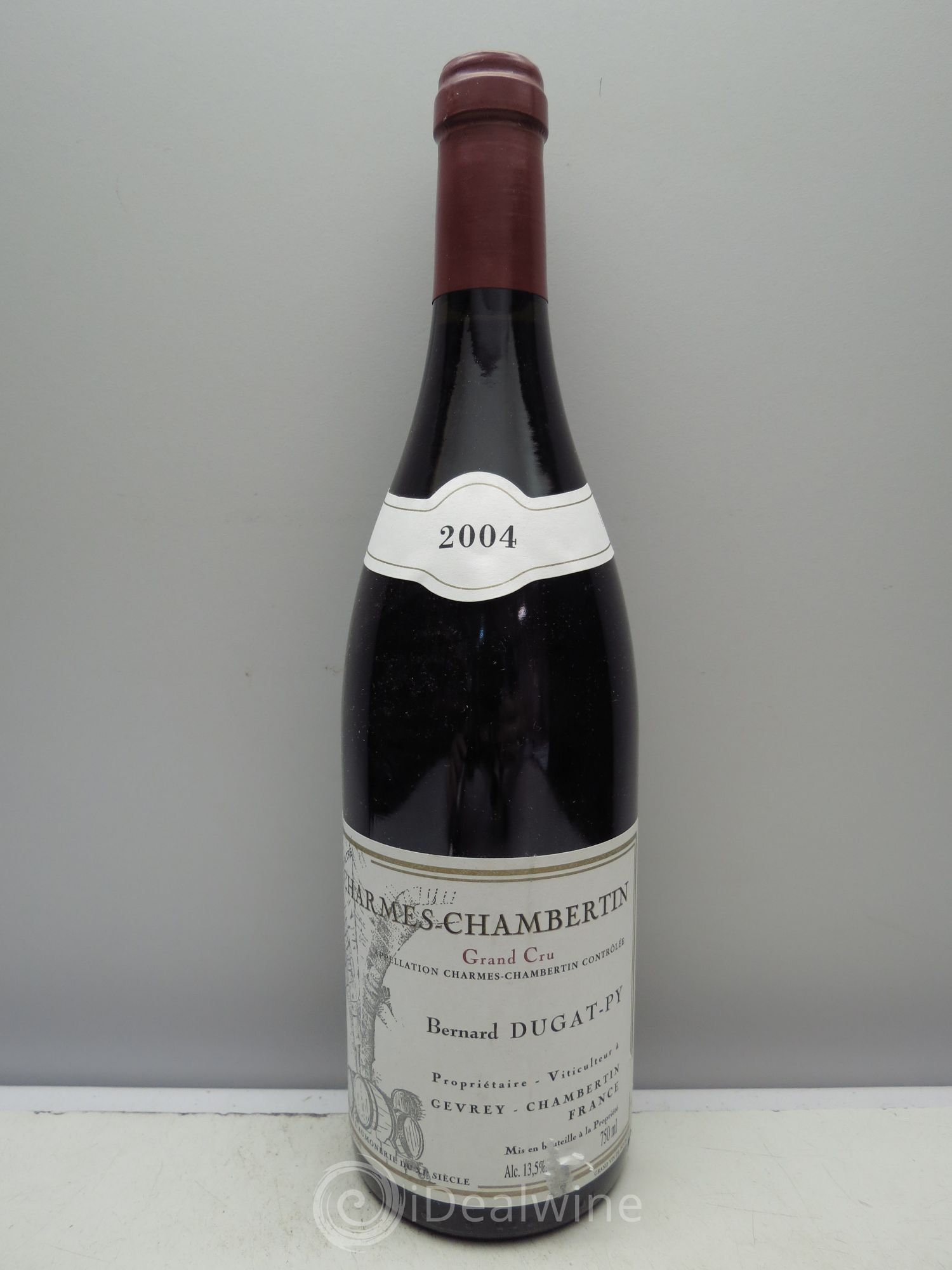 Charmes-Chambertin Grand Cru Dugat-Py 2004 - Lot de 1 bouteille - 0