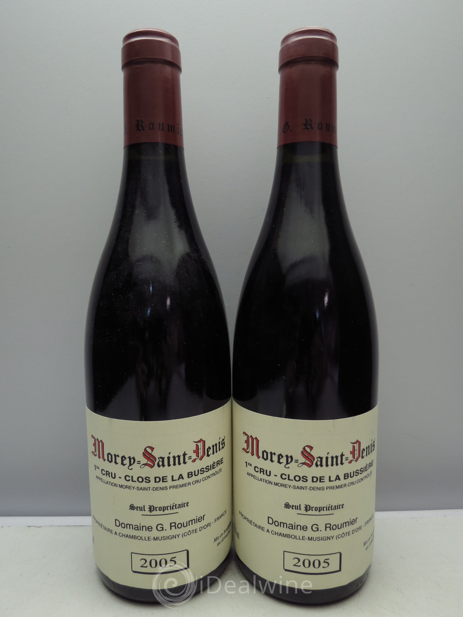 Morey-Saint-Denis 1er Cru Clos de la Bussière Georges Roumier (Domaine) 2005 - Lot de 2 bouteilles - 0