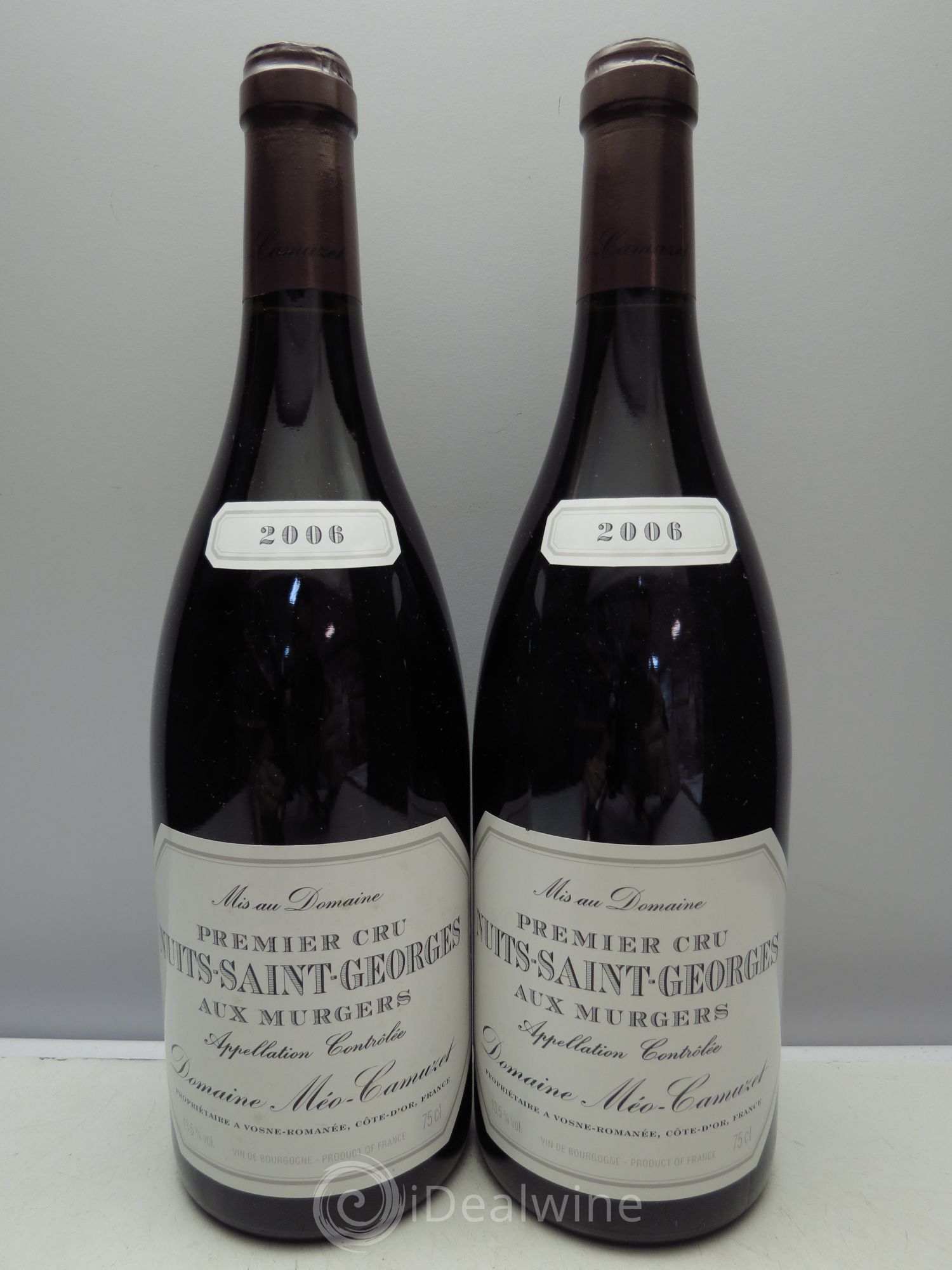 Nuits-Saint-Georges 1er Cru Aux Murgers Méo-Camuzet (Domaine) 2006 - Lot de 2 bouteilles - 0