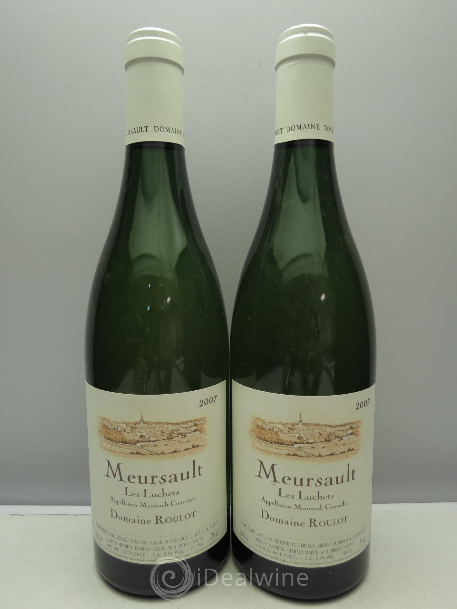 Meursault Luchets Roulot (Domaine) 2007 - Lot de 2 bouteilles - 0