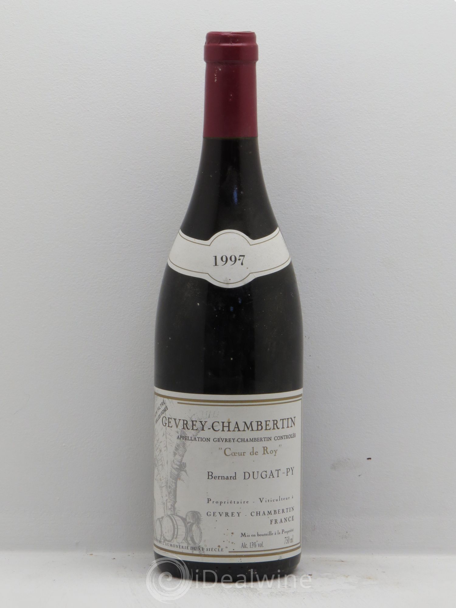 Gevrey-Chambertin Coeur de Roy Très Vieilles Vignes Dugat-Py Vieilles Vignes 1997 - Lot de 1 bouteille - 0